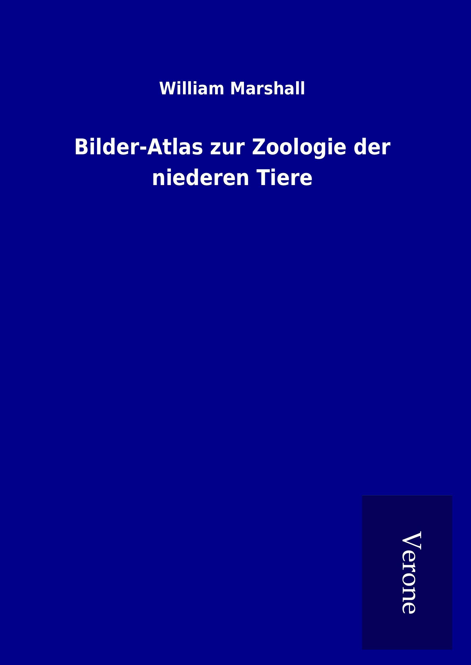 Vorderes Coverbild Bilder-Atlas zur Zoologie der niederen Tiere