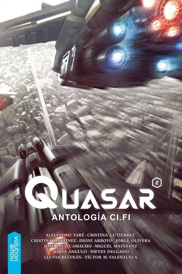 Vorderes Coverbild Quasar 2, antología Ci.Fi