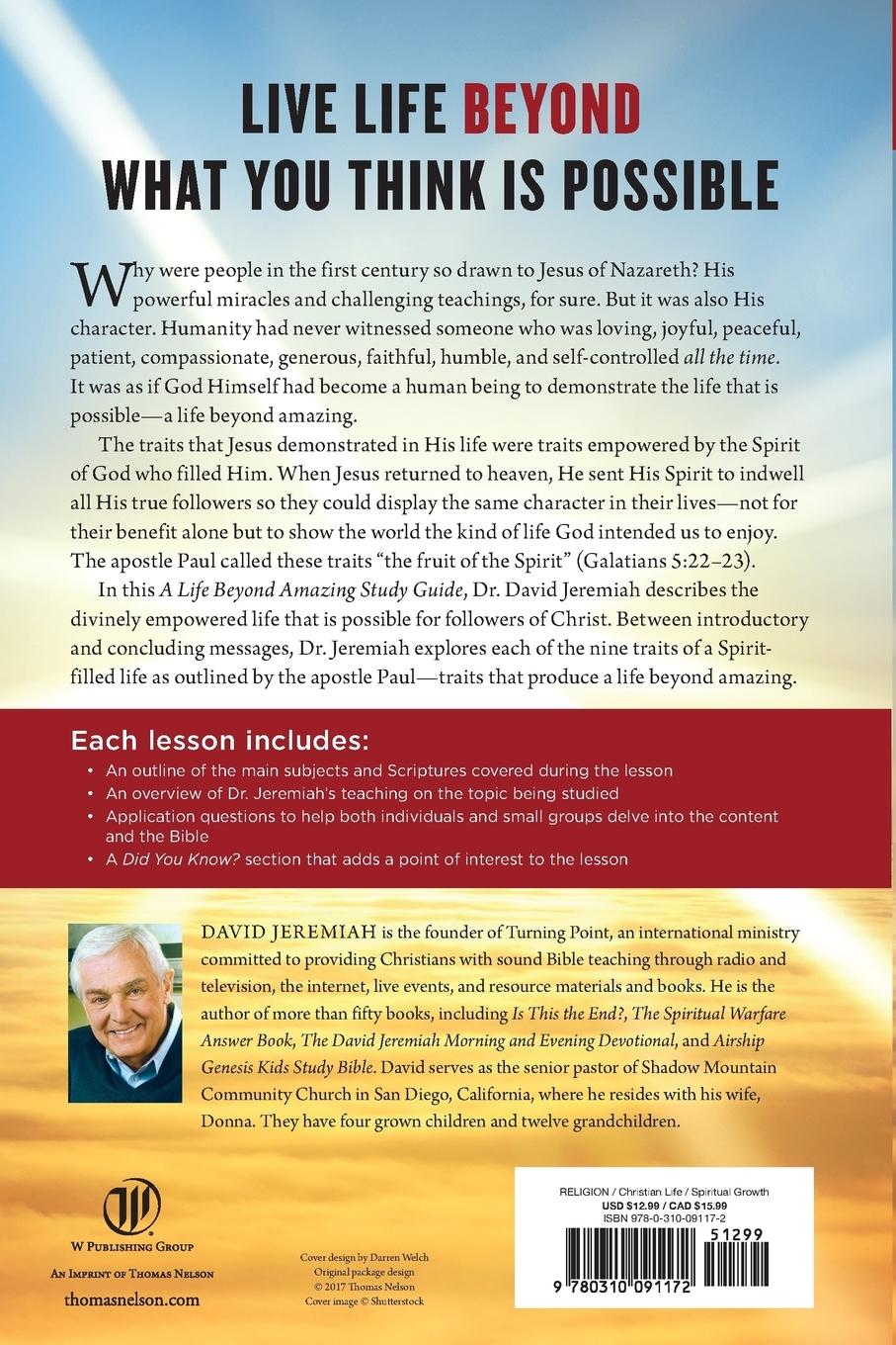 Rückseitencover A Life Beyond Amazing Bible Study Guide