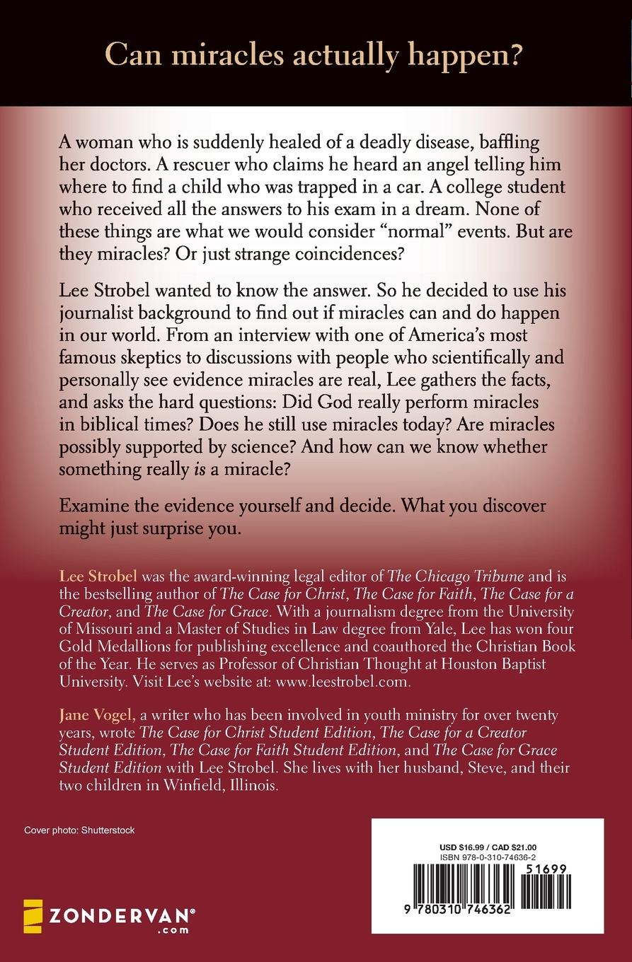 Rückseitencover The Case for Miracles Student Edition