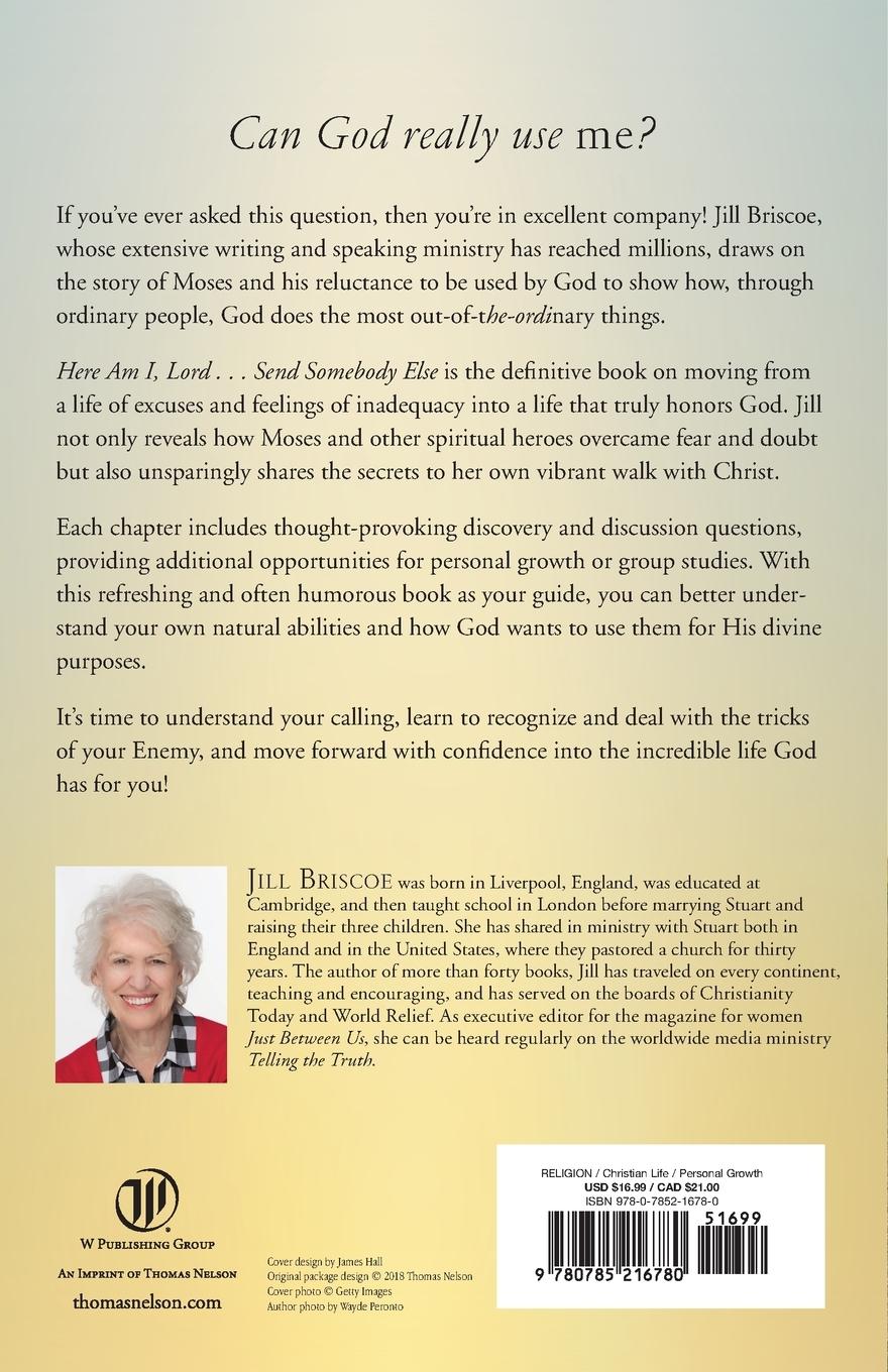 Rückseitencover The Here Am I, Lord...Send Somebody Else