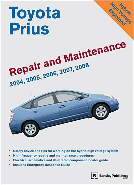 Vorderes Coverbild Toyota Prius Repair and Maintenance Manual