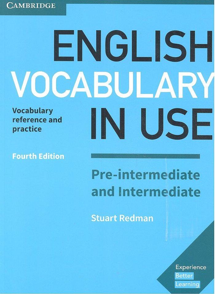 Vorderes Coverbild English Vocabulary in Use Pre-Intermediate and Intermediate Book with Answers