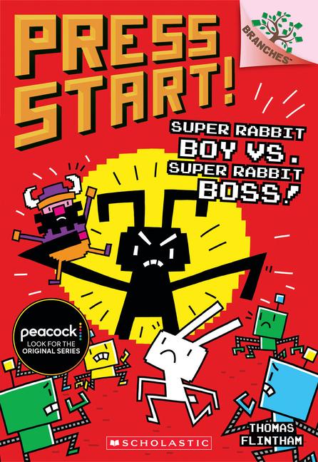 Vorderes Coverbild Super Rabbit Boy vs. Super Rabbit Boss!: A Branches Book (Press Start! #4)