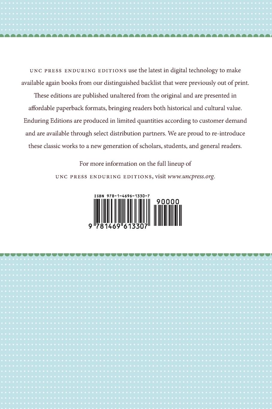 Rückseitencover Horace Williams