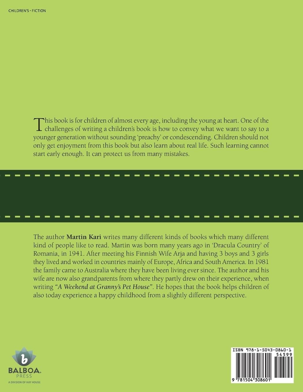 Rückseitencover A Weekend at Granny's Pet House