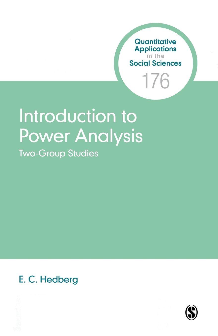 Vorderes Coverbild Introduction to Power Analysis
