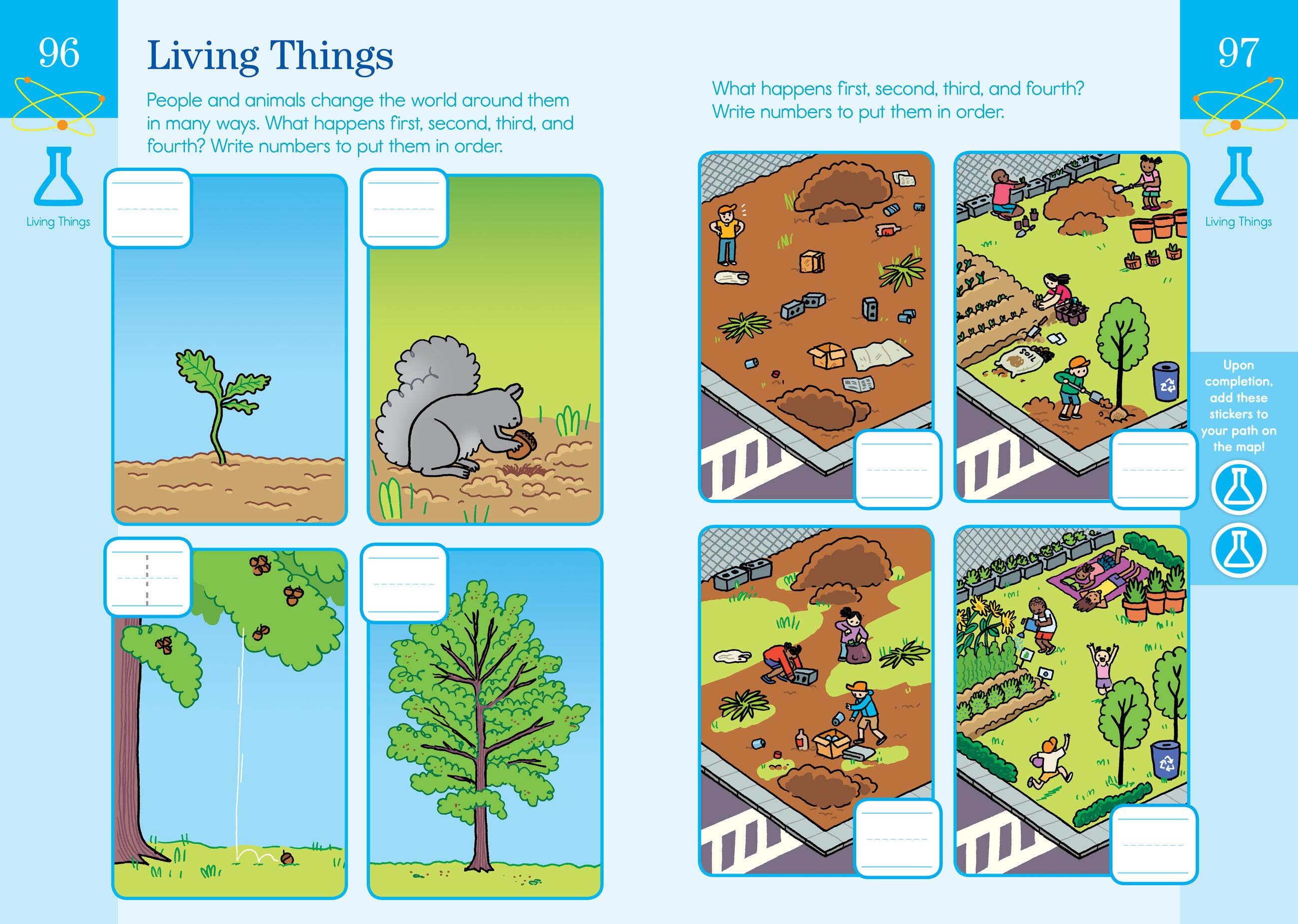 Beispielinhalt (Bild) Summer Brain Quest: Between Grades Pre-K & K