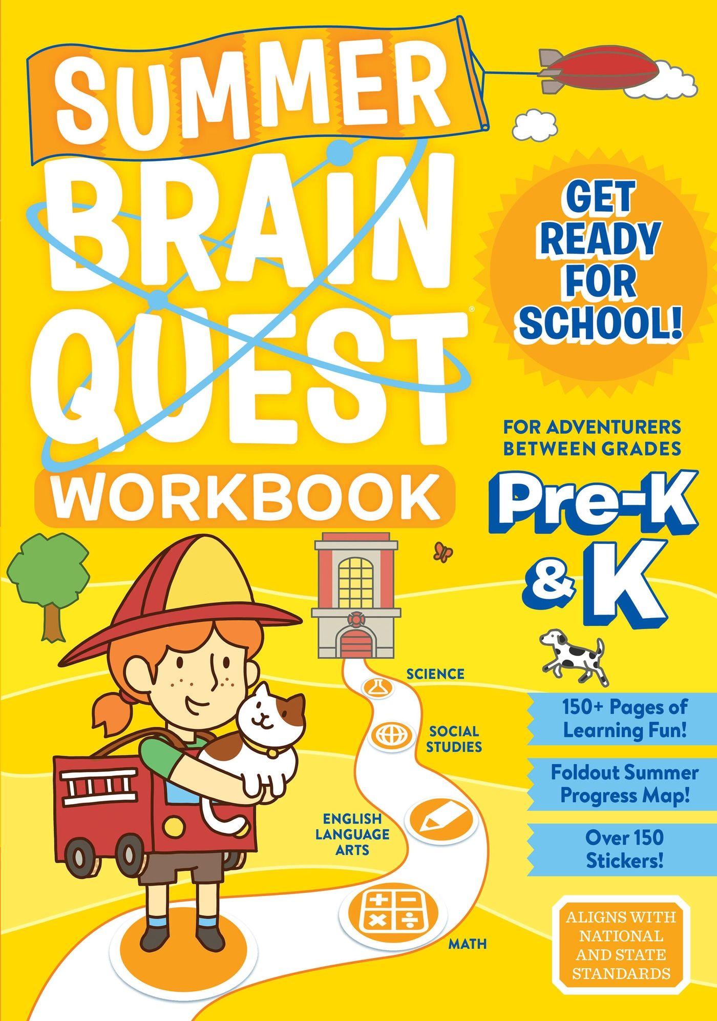 Vorderes Coverbild Summer Brain Quest: Between Grades Pre-K & K