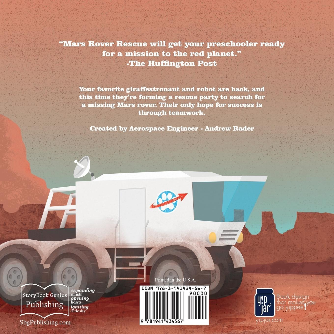 Rückseitencover Mars Rover Rescue