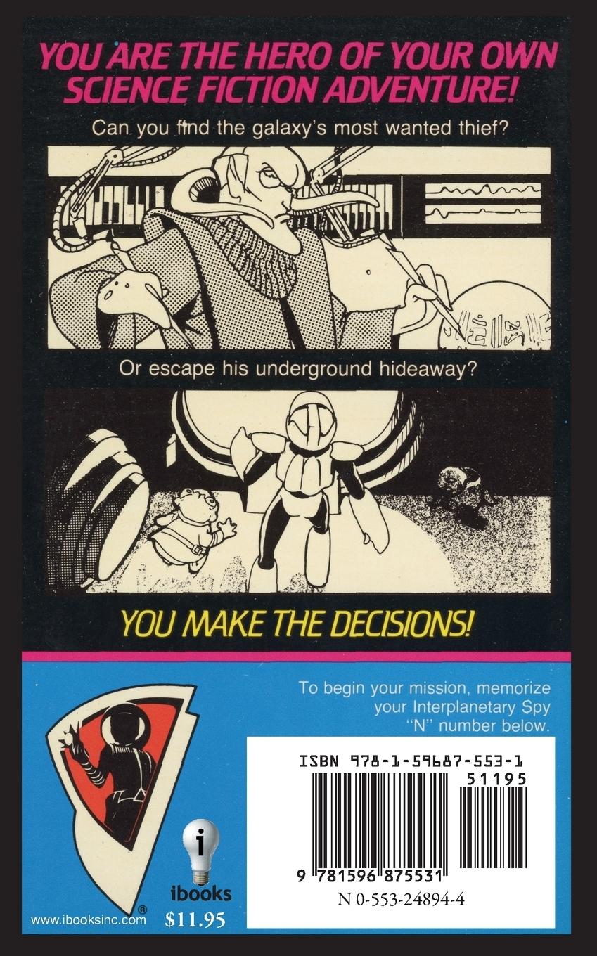 Rückseitencover Be An Interplanetary Spy