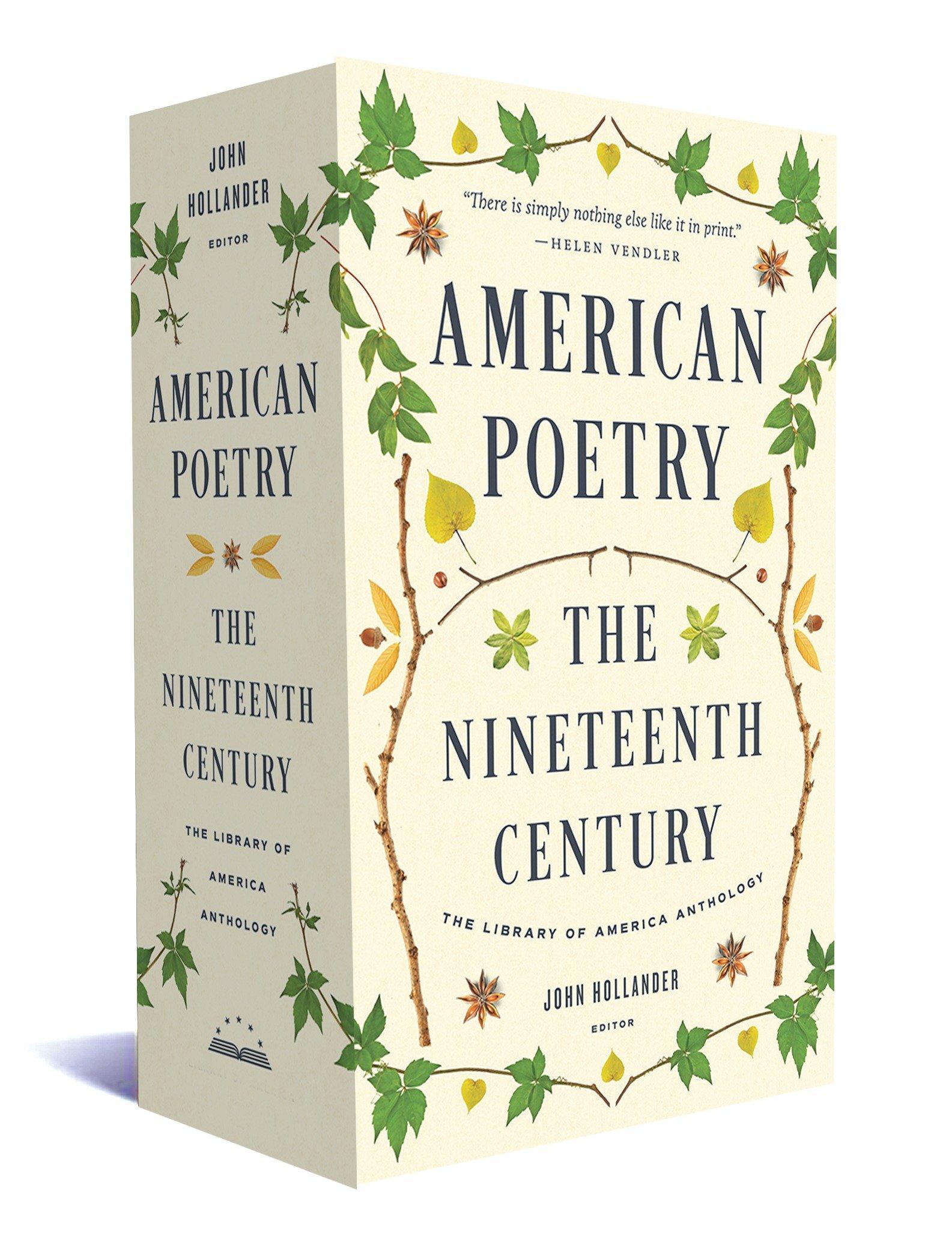 Vorderes Coverbild American Poetry: The Nineteenth Century