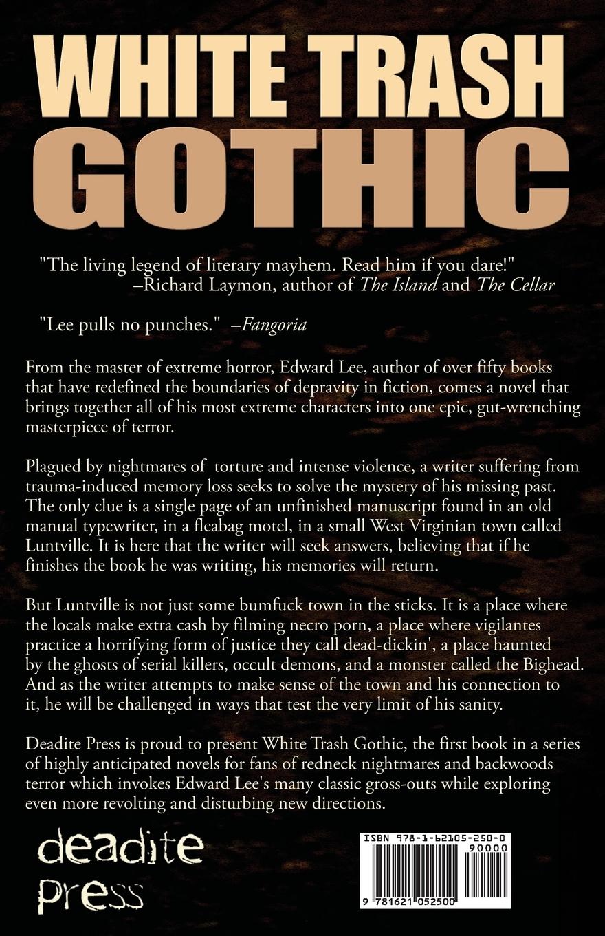 Rückseitencover White Trash Gothic