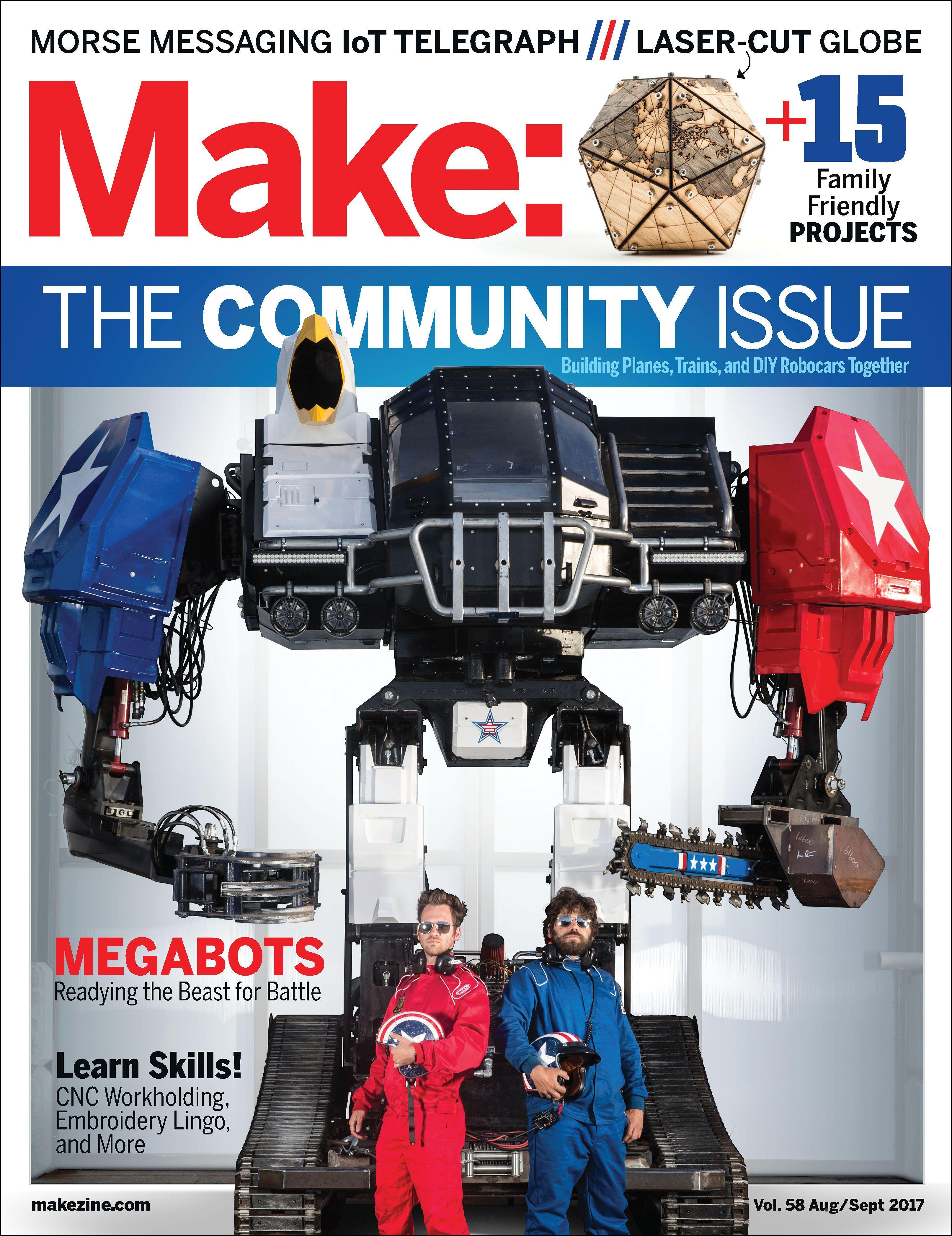 Vorderes Coverbild Make: Volume 58