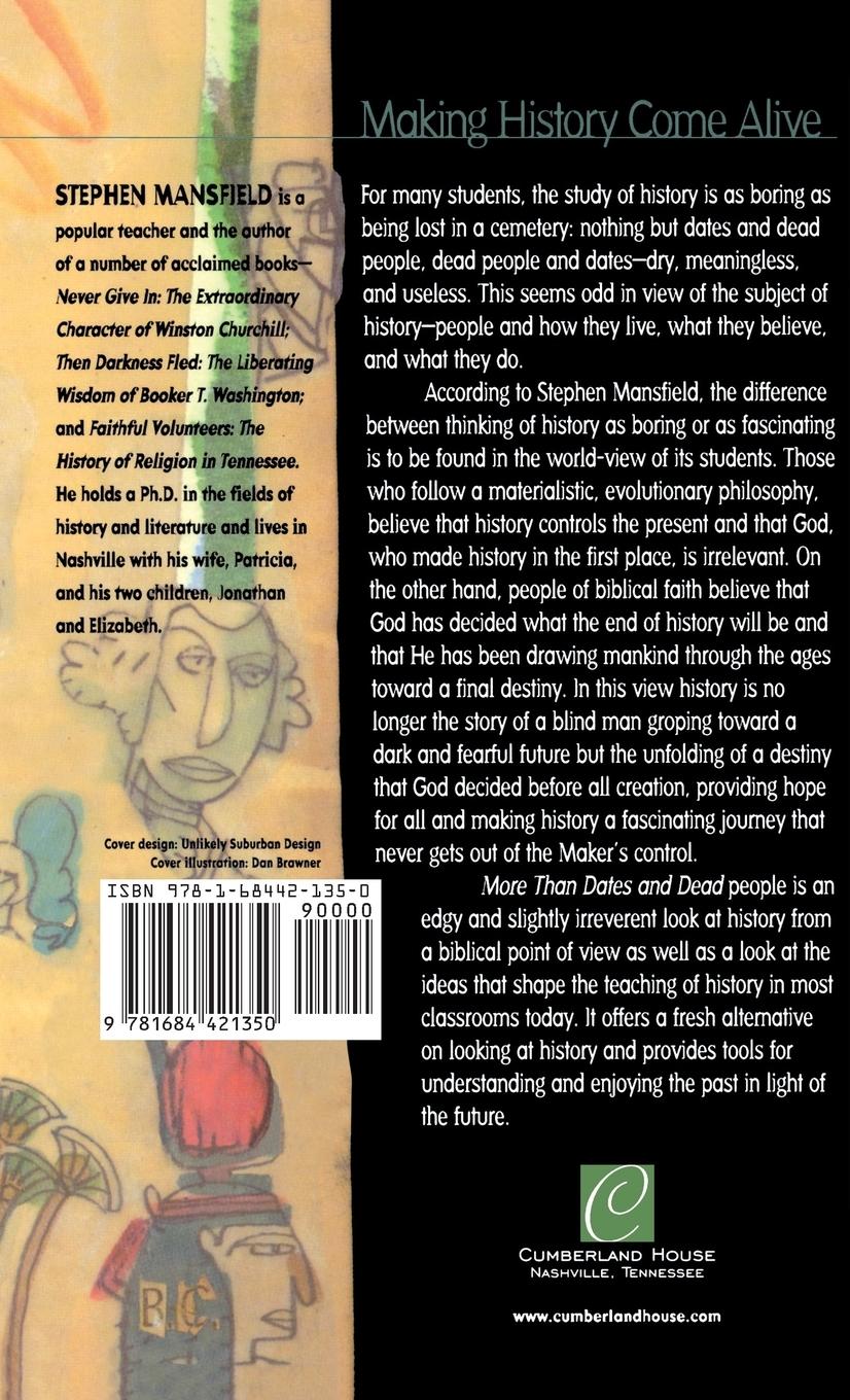 Rückseitencover More Than Dates and Dead People