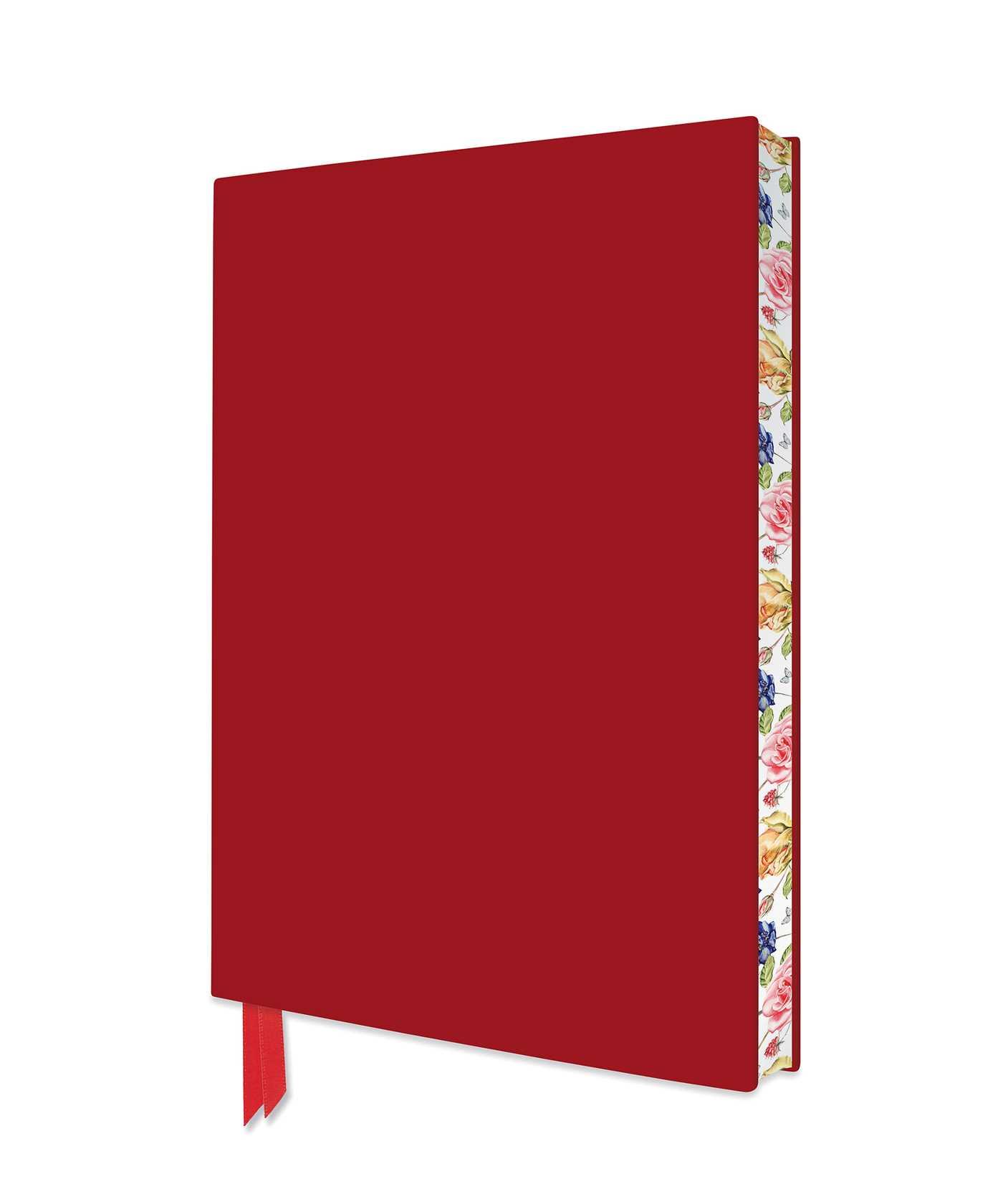 Vorderes Coverbild Red Artisan Notebook (Flame Tree Journals)