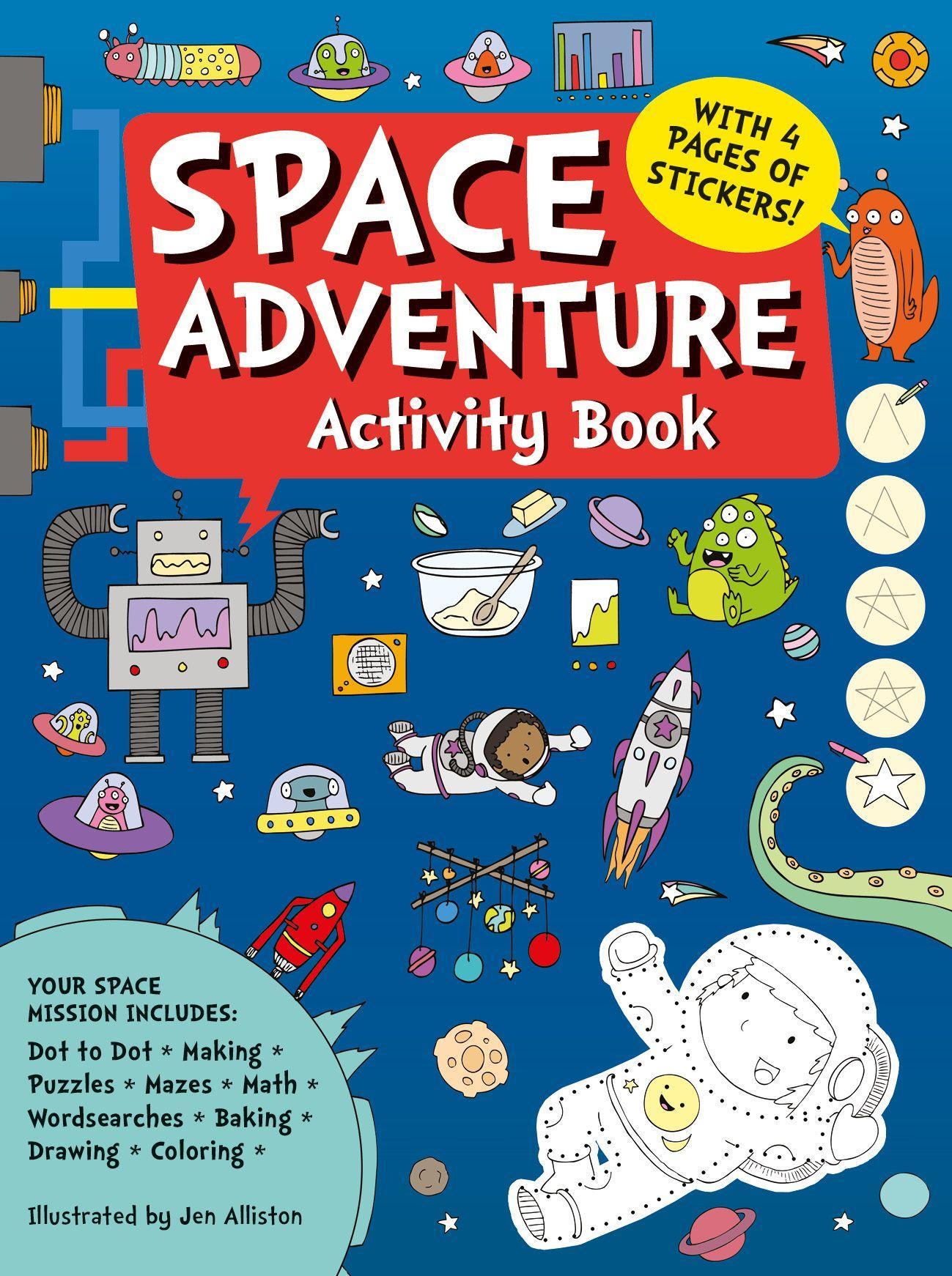 Vorderes Coverbild Space Adventure Activity Book
