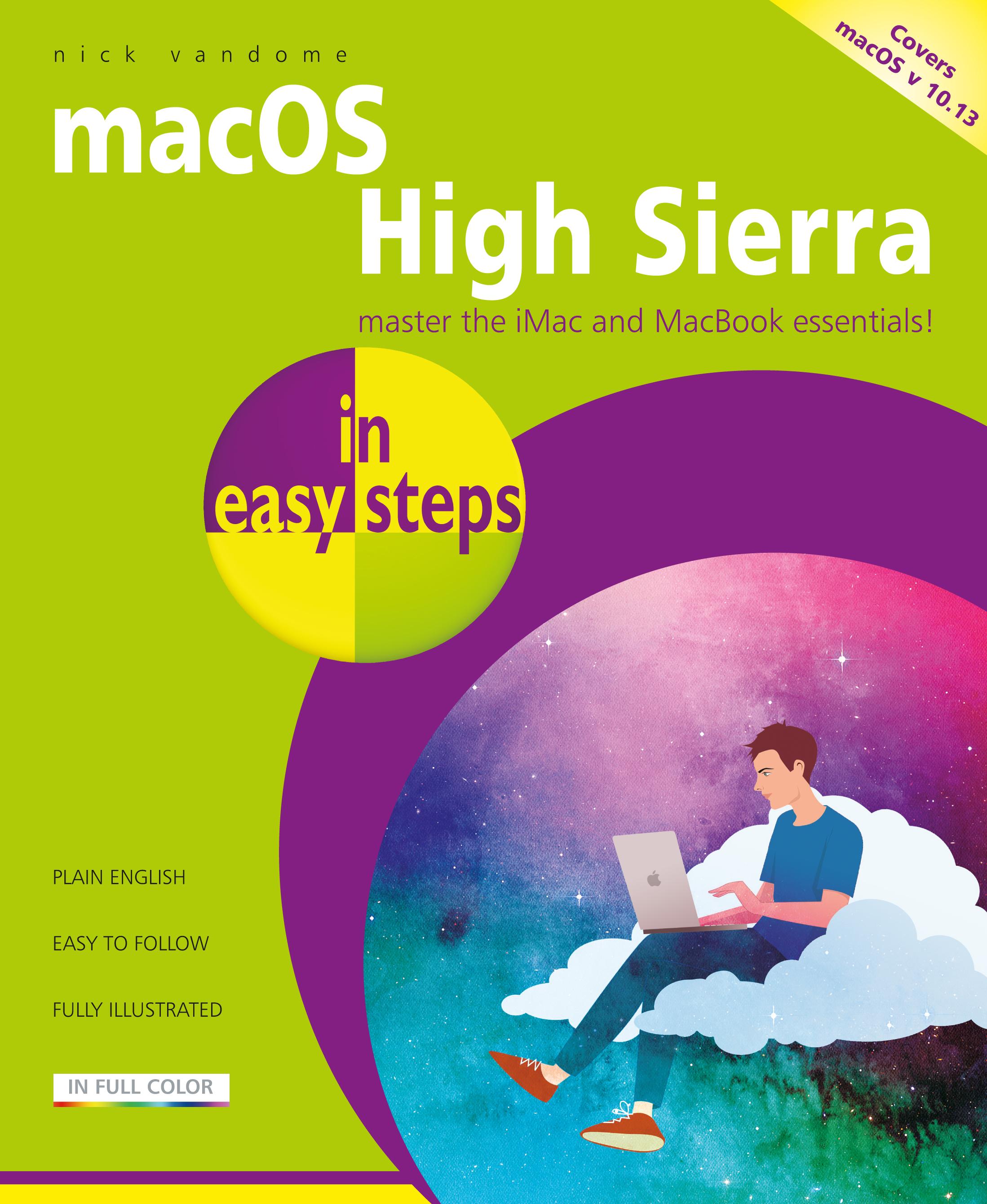 Vorderes Coverbild macOS High Sierra in Easy Steps