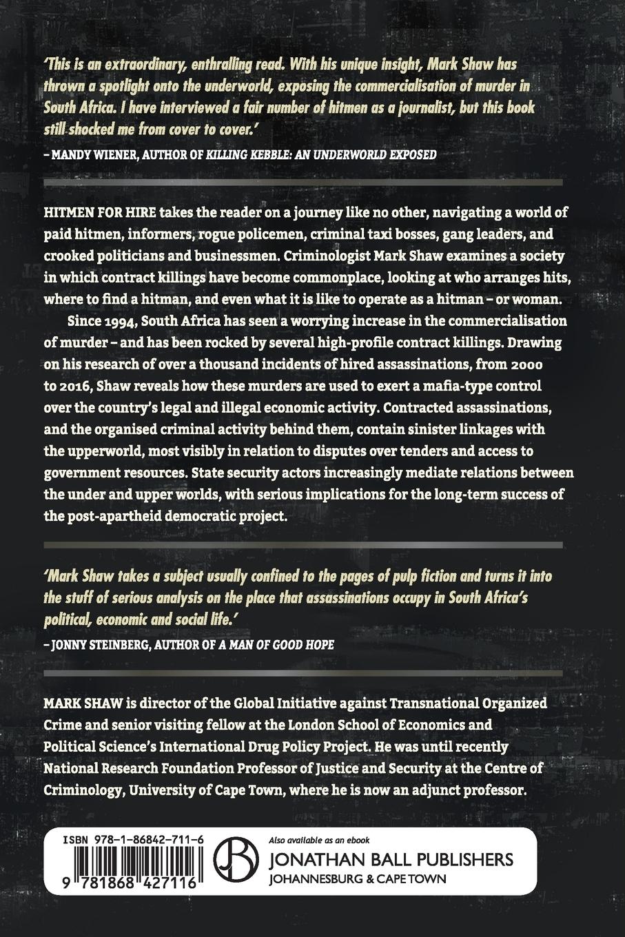 Rückseitencover HITMEN FOR HIRE