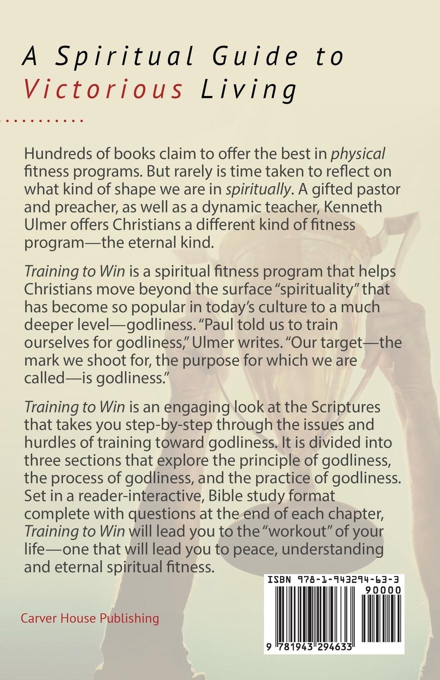 Rückseitencover Training to Win