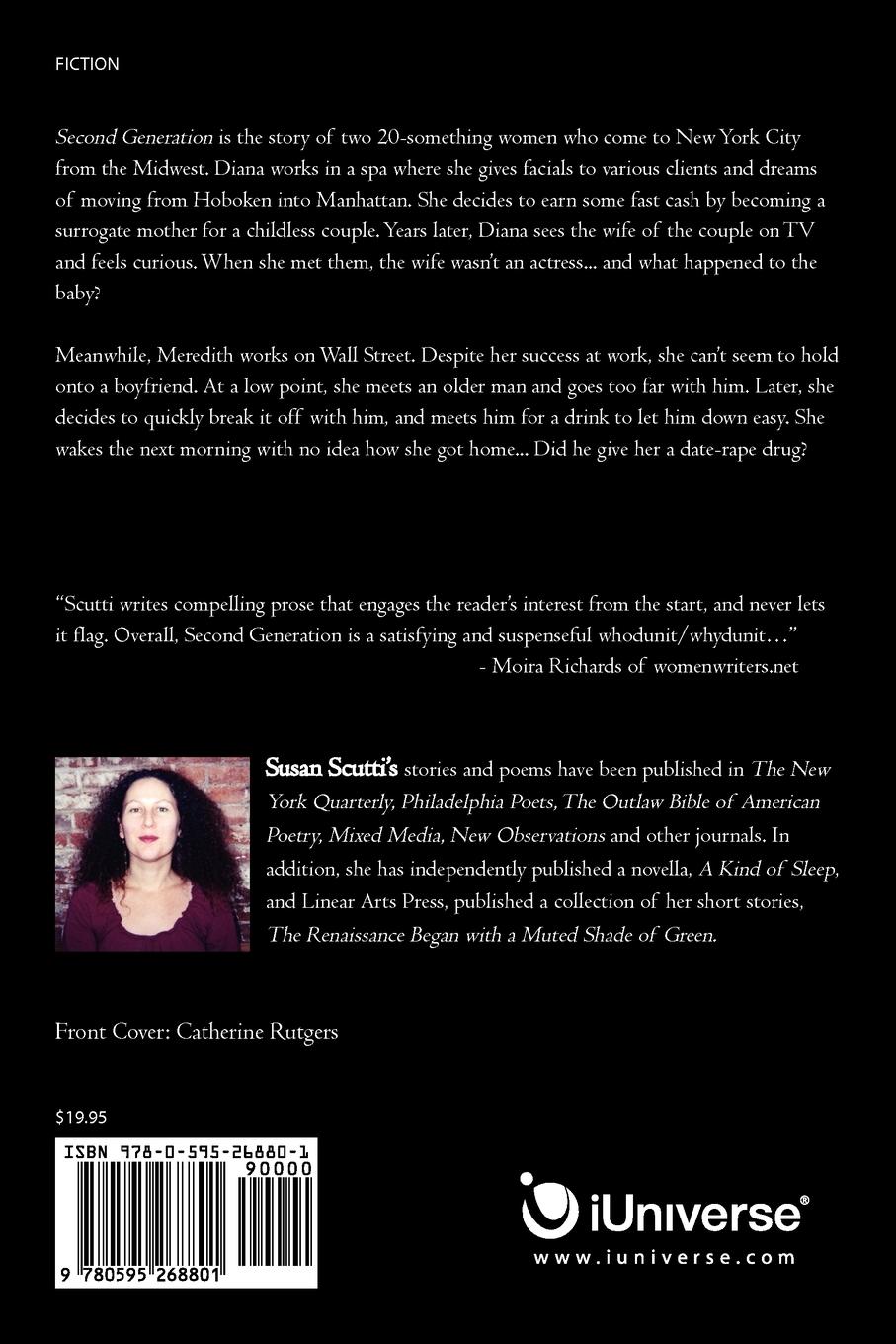 Rückseitencover Second Generation