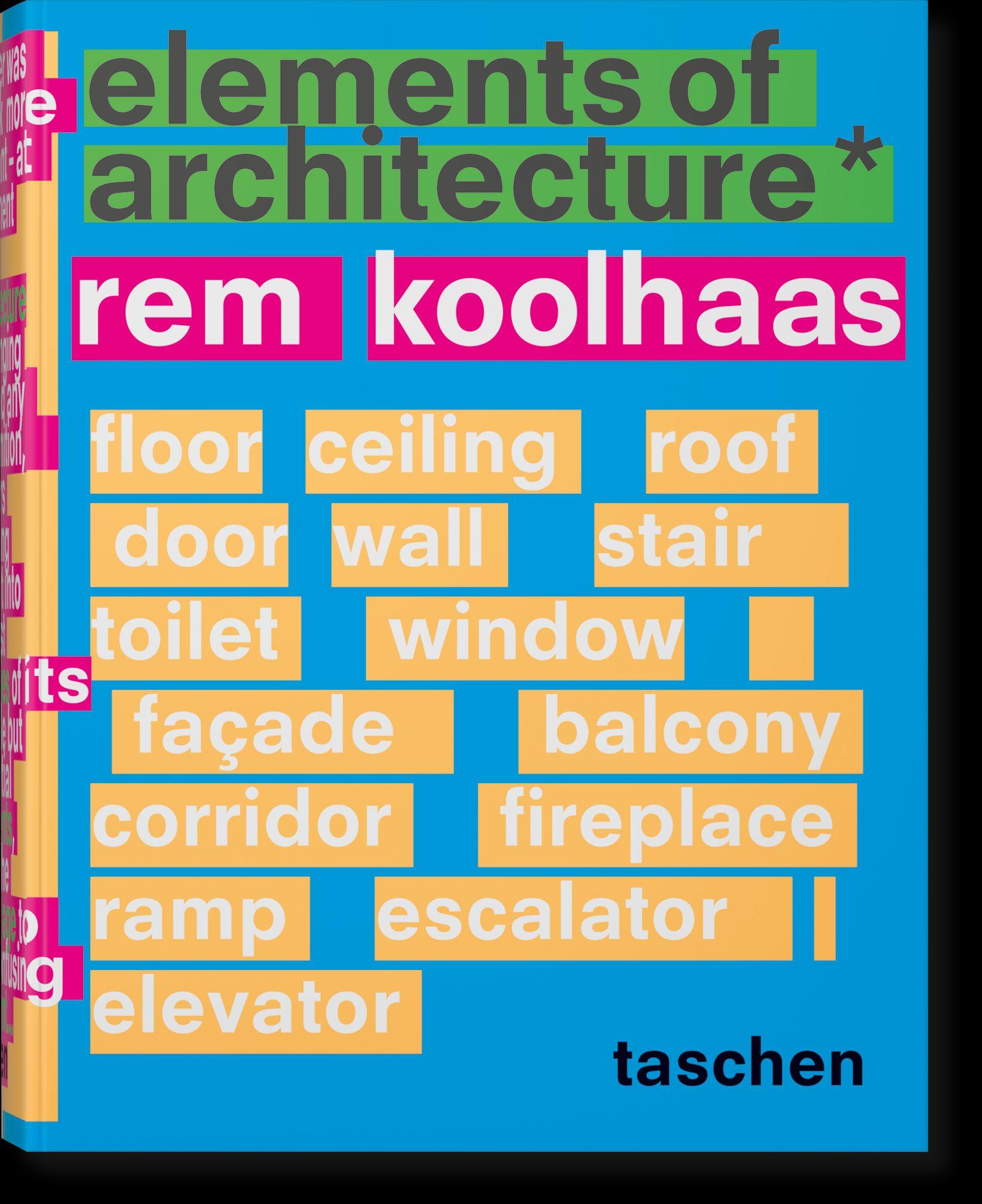 Vorderes Coverbild Koolhaas. Elements of Architecture