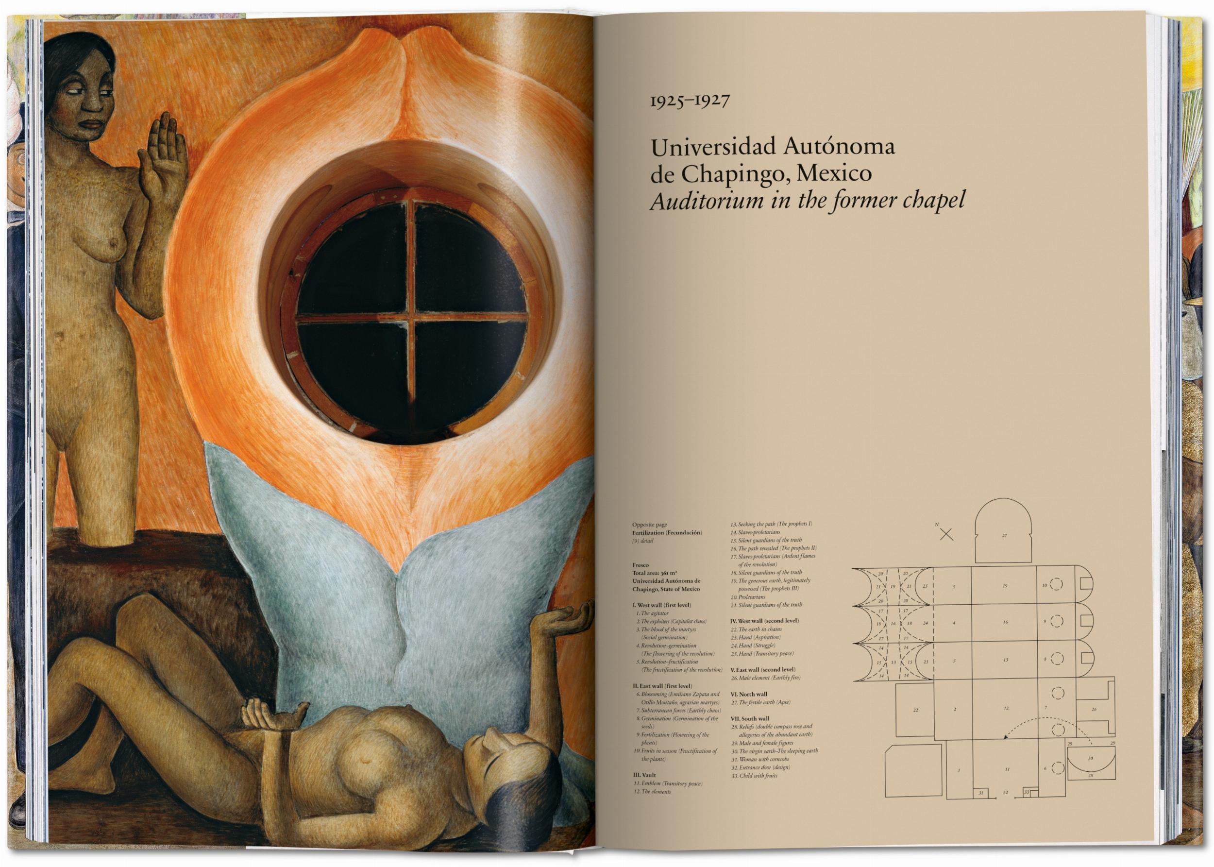 Beispielinhalt (Bild) Diego Rivera. Sämtliche Wandgemälde