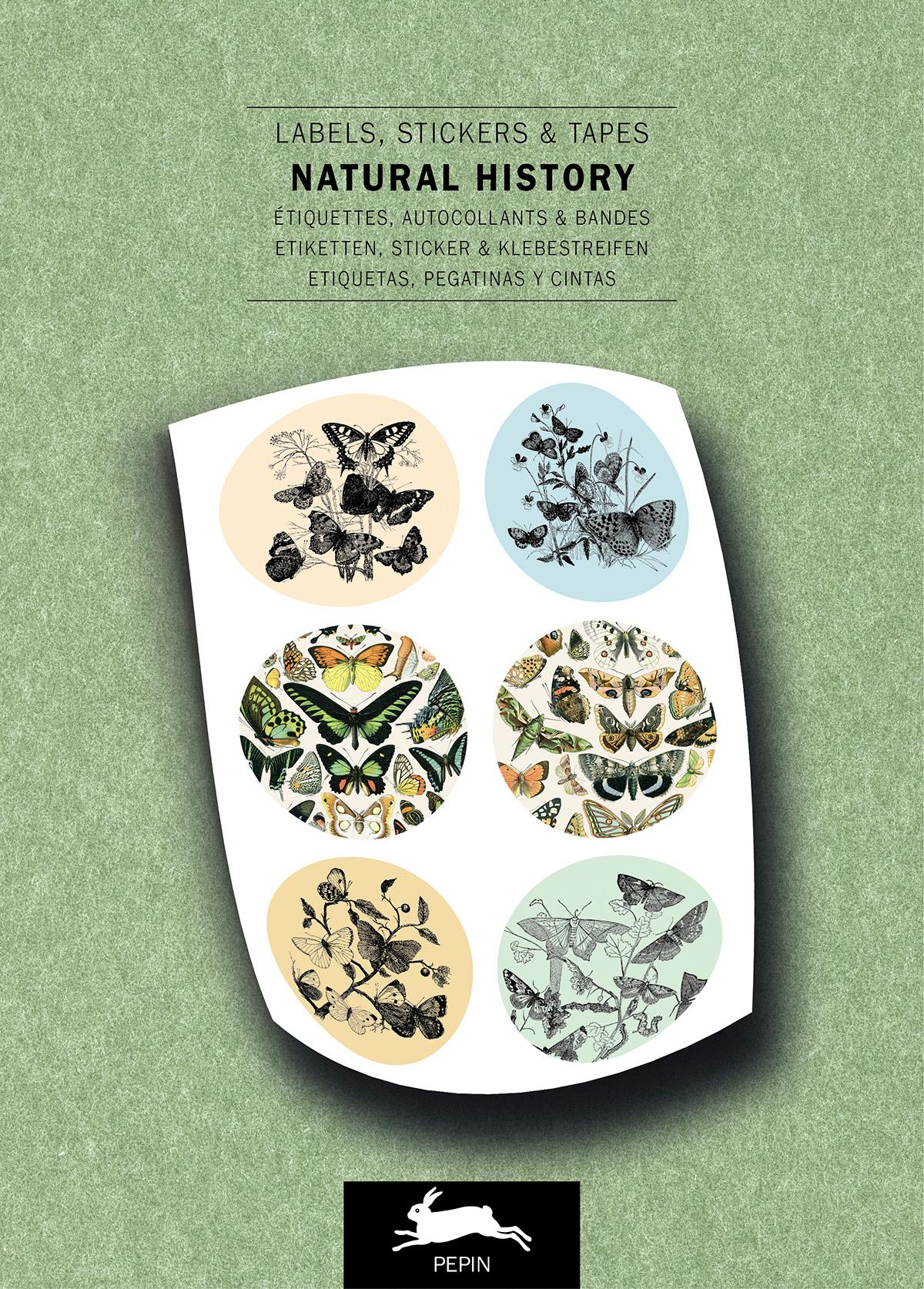 Vorderes Coverbild Natural History - Labels, Stickers & Tape