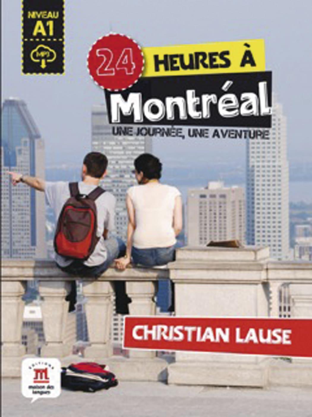 Vorderes Coverbild 24 heures à Montréal. Buch + Audio-Online