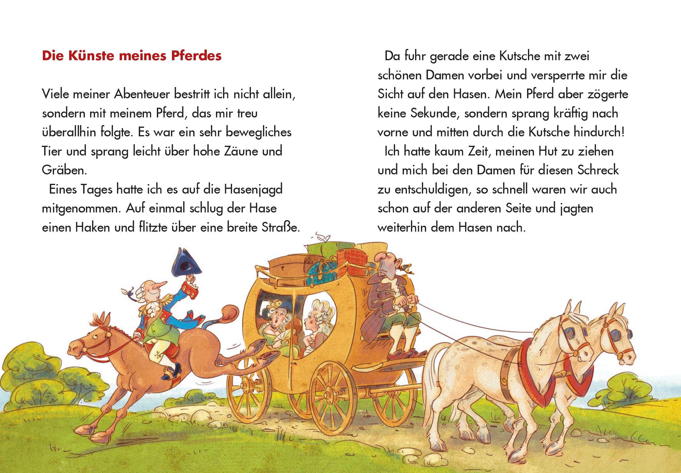 Beispielinhalt (Bild) LESEZUG/Klassiker: Münchhausen