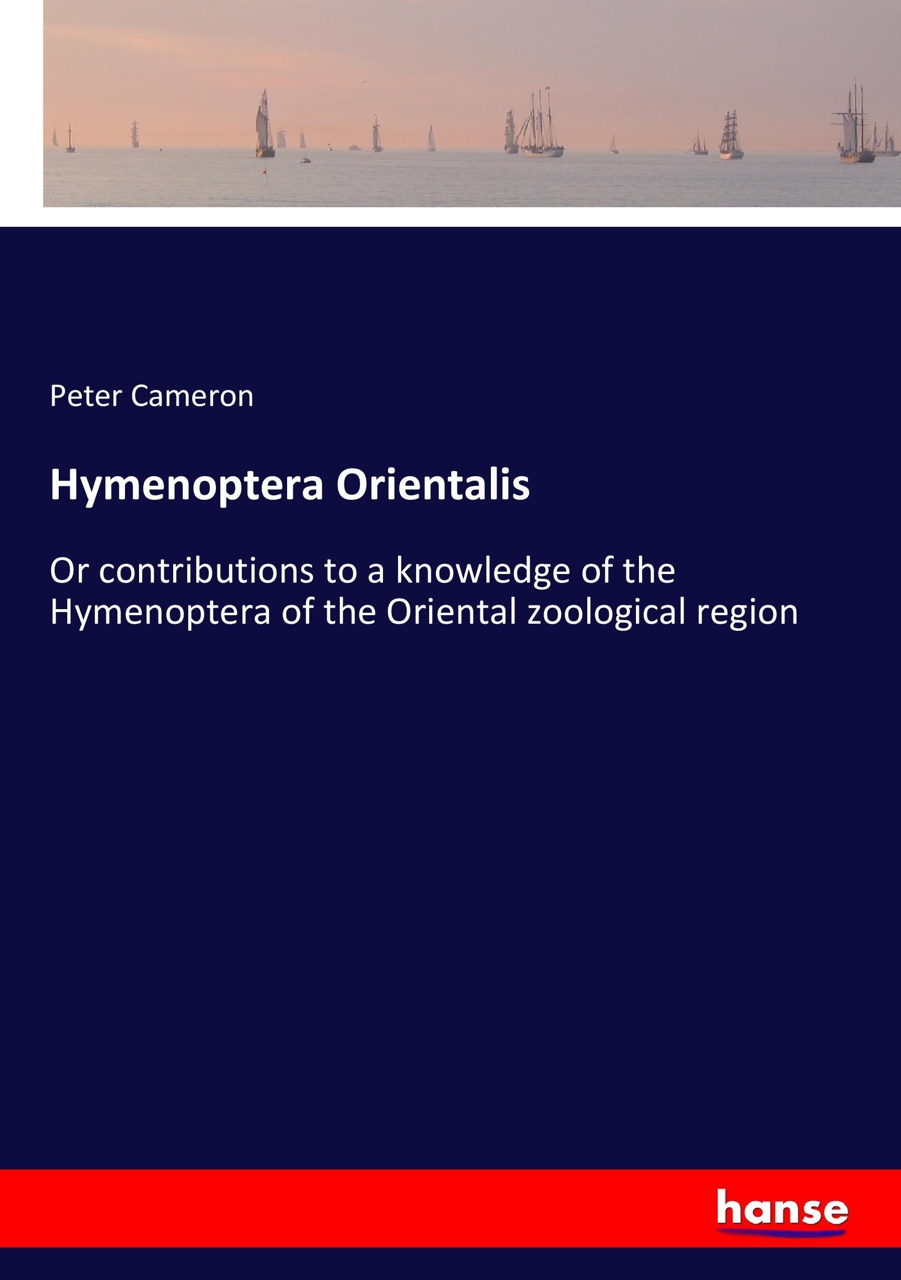 Vorderes Coverbild Hymenoptera Orientalis