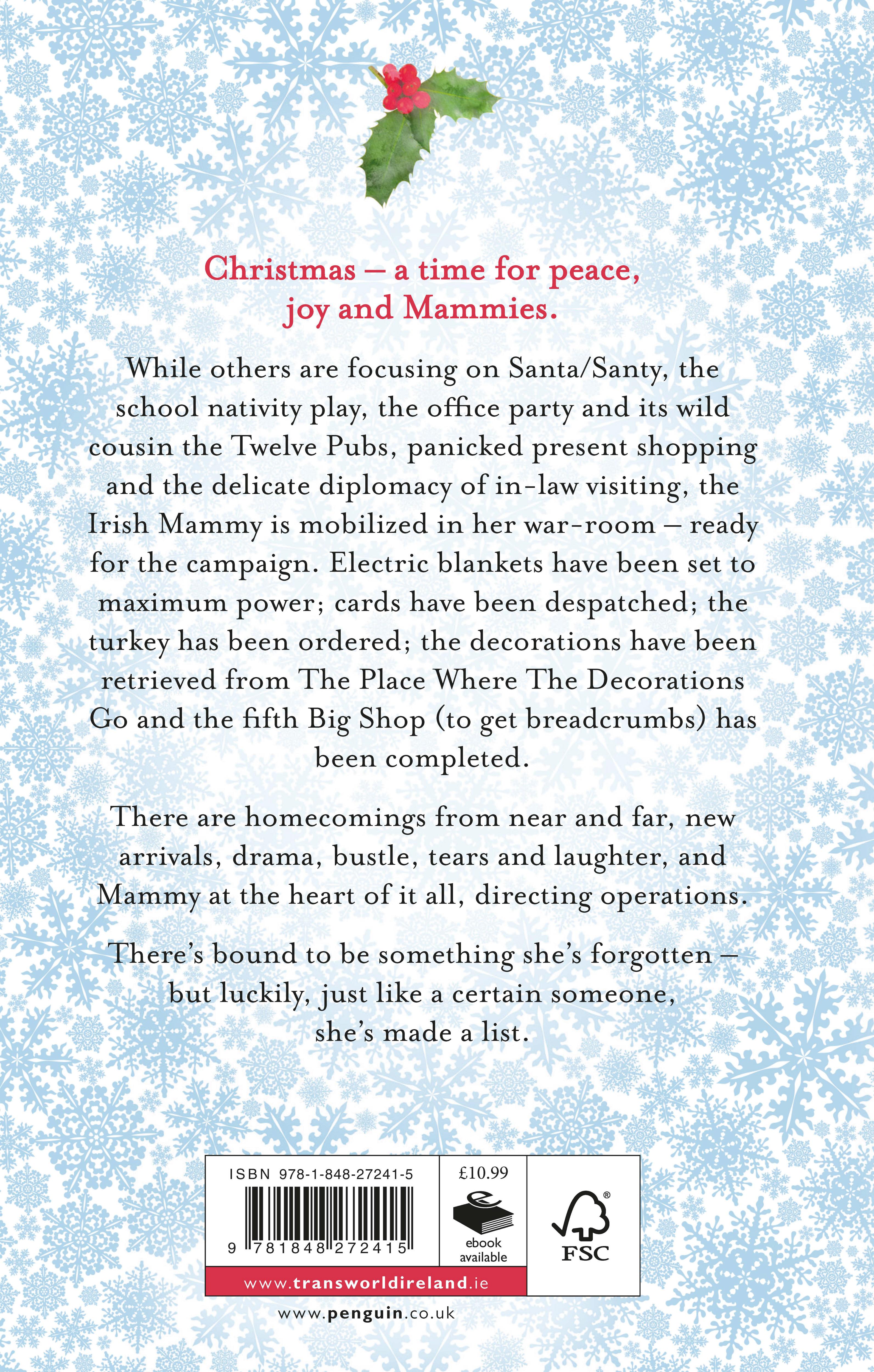 Rückseitencover It's Earlier 'Tis Getting: The Christmas Book of Irish Mammies