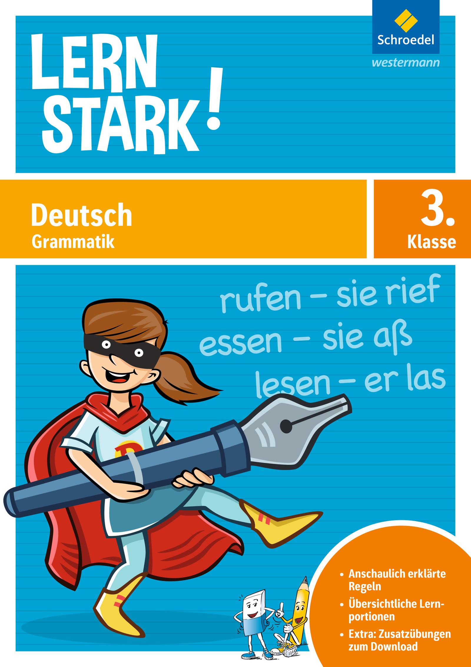 Vorderes Coverbild LERNSTARK. Deutsch Grammatik 3