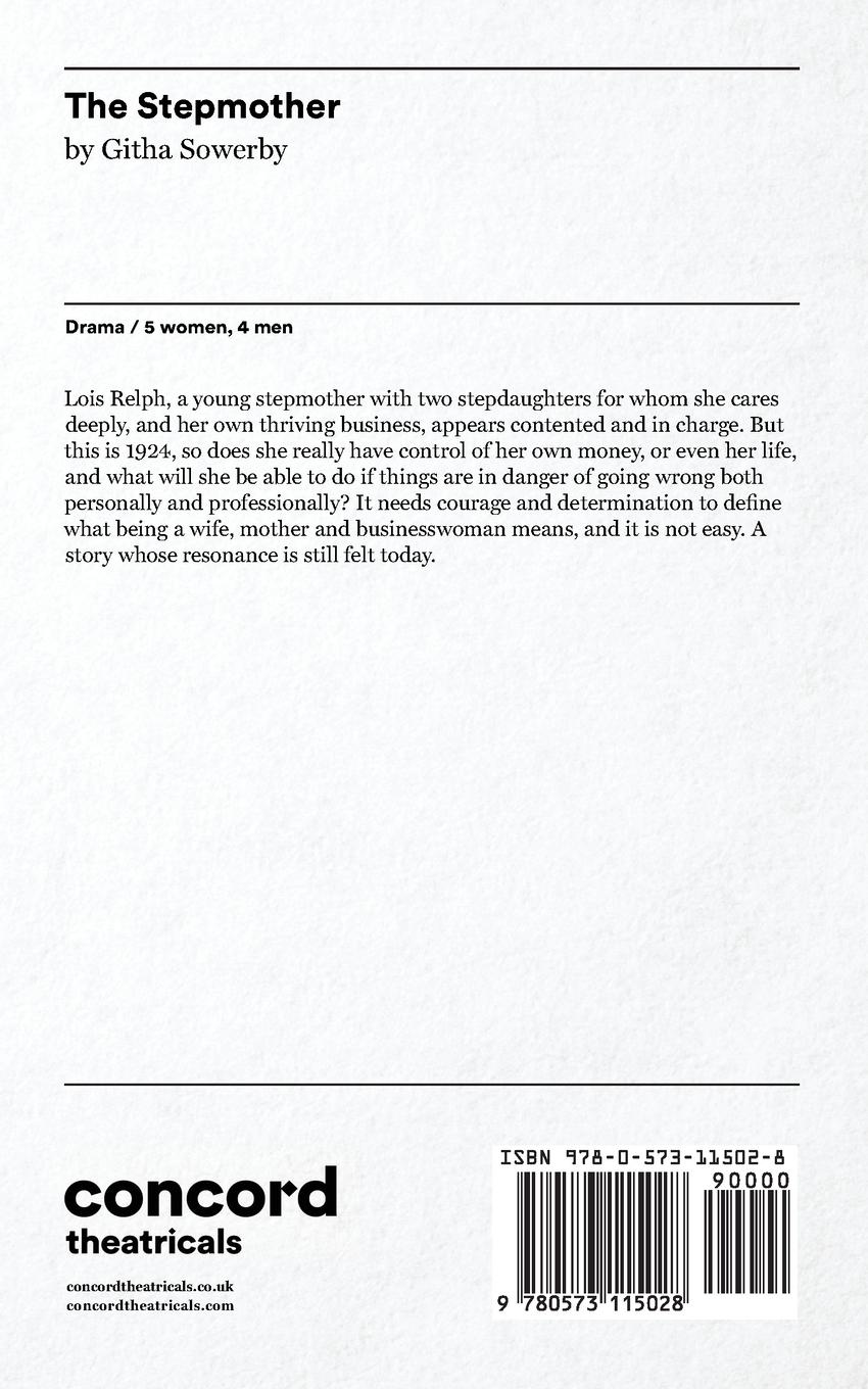 Rückseitencover The Stepmother