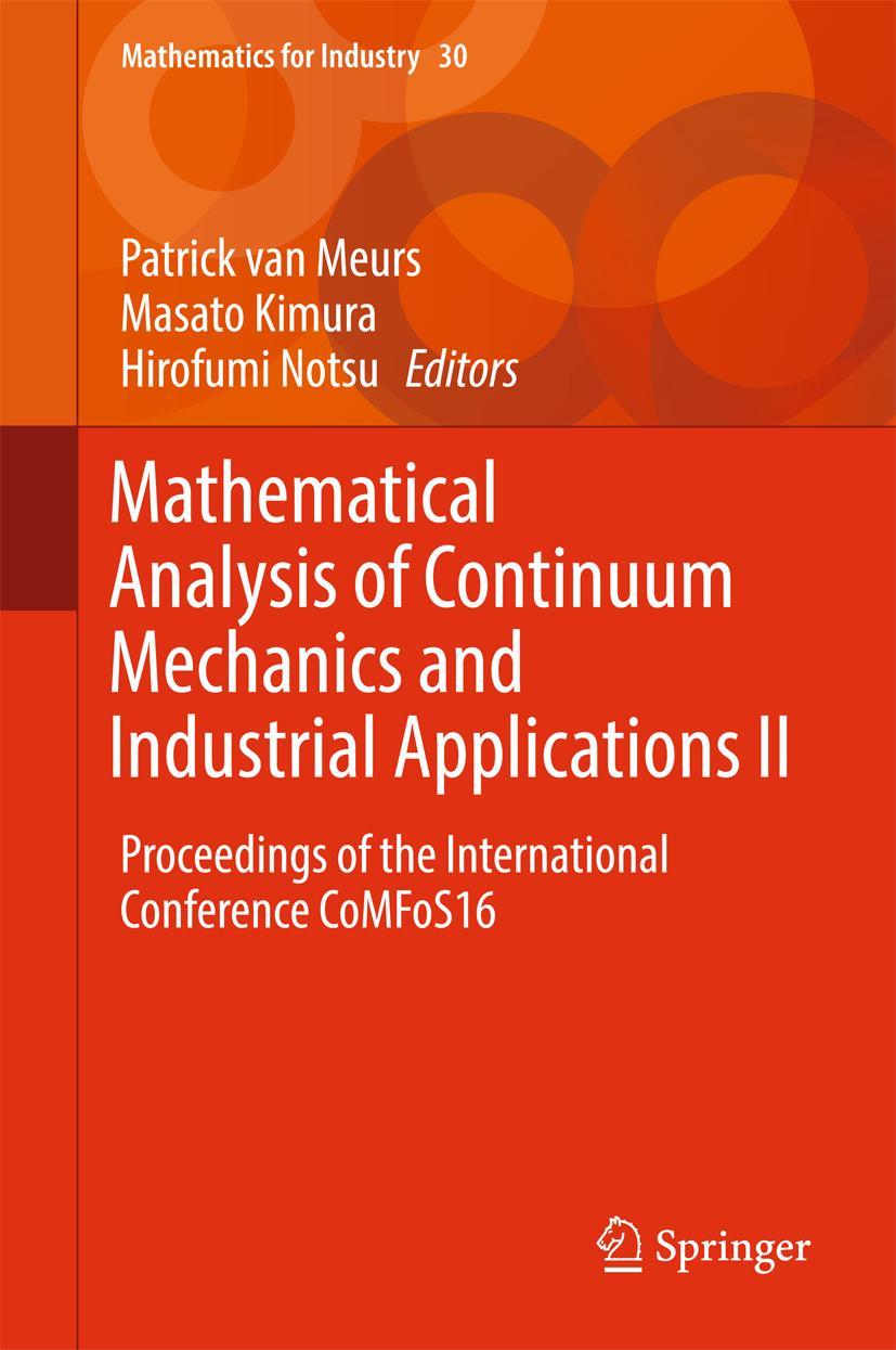 Vorderes Coverbild Mathematical Analysis of Continuum Mechanics and Industrial Applications II