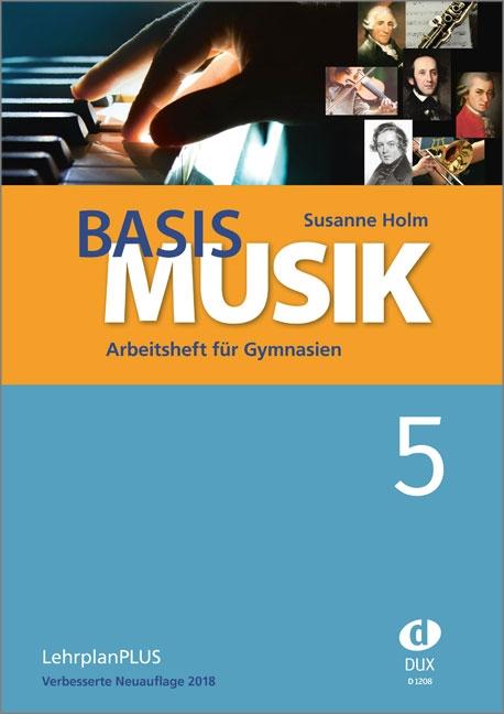 Vorderes Coverbild Basis Musik 5 - Arbeitsheft