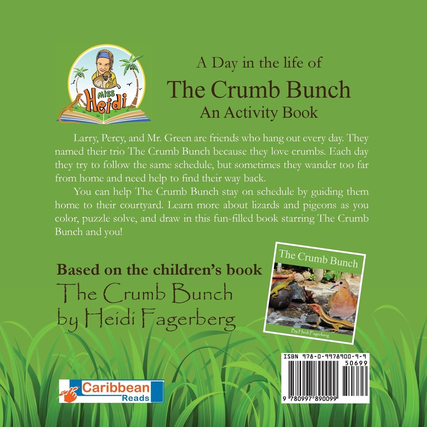Rückseitencover The Crumb Bunch Activity Book