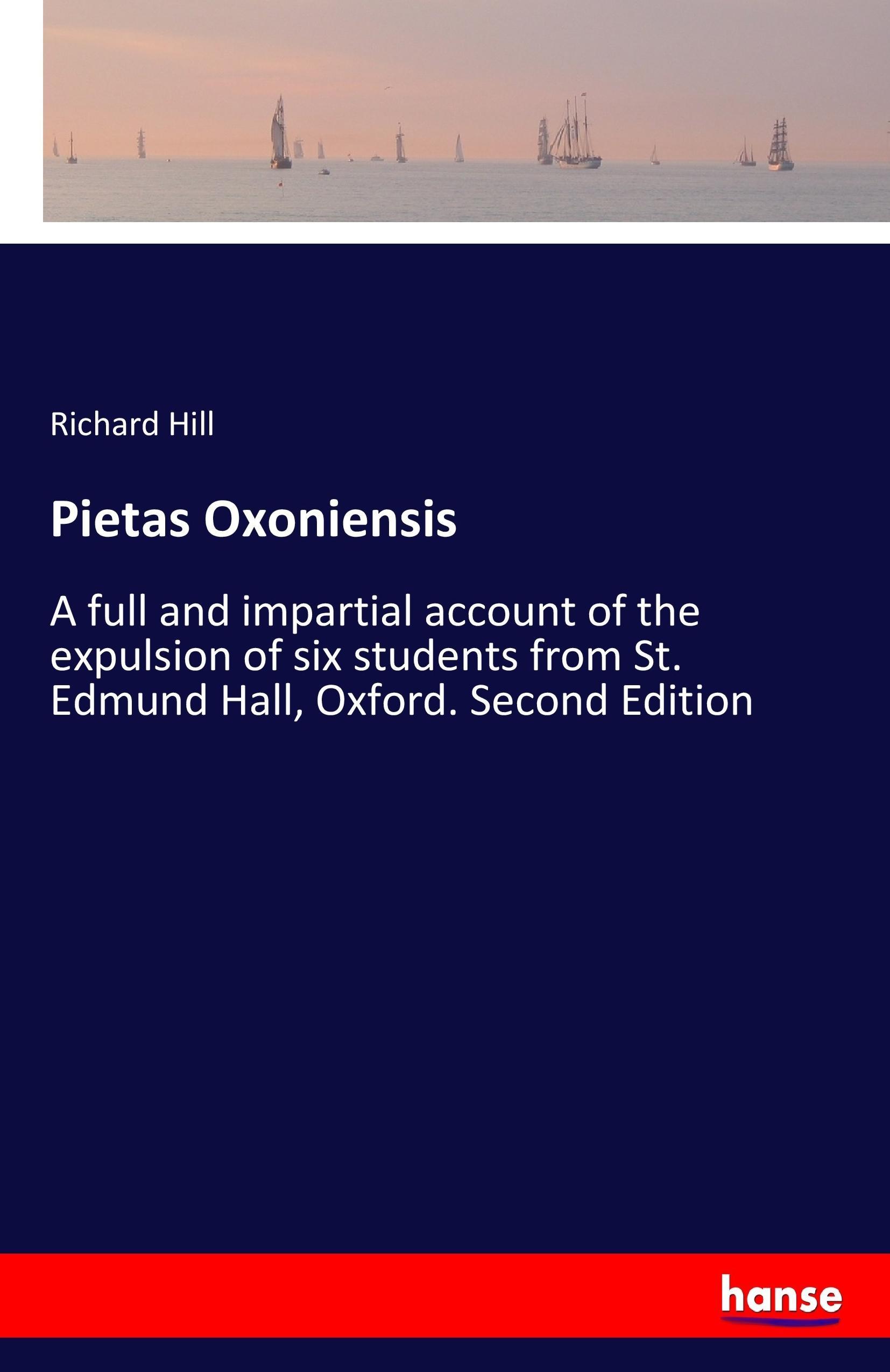Vorderes Coverbild Pietas Oxoniensis
