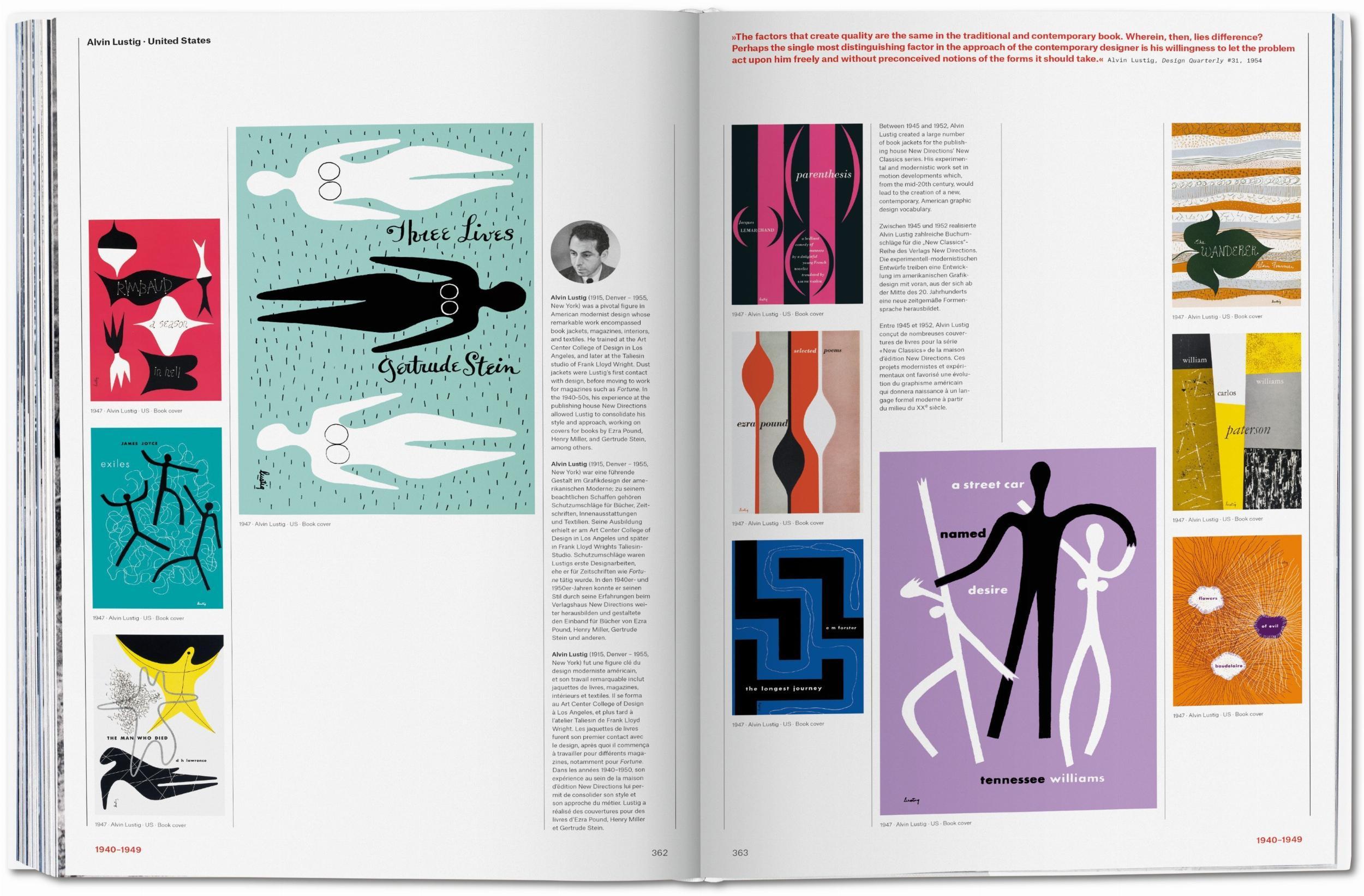 Beispielinhalt (Bild) The History of Graphic Design. Vol. 1. 1890-1959