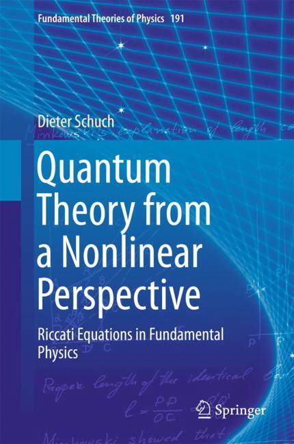 Vorderes Coverbild Quantum Theory from a Nonlinear Perspective