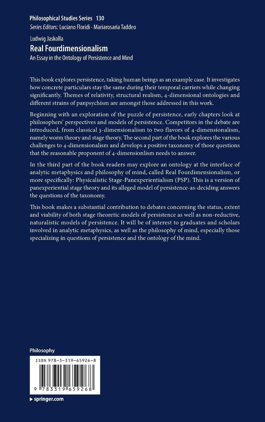 Rückseitencover Real Fourdimensionalism