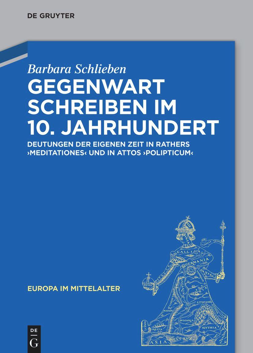 Vorderes Coverbild Gegenwart schreiben im 10. Jahrhundert