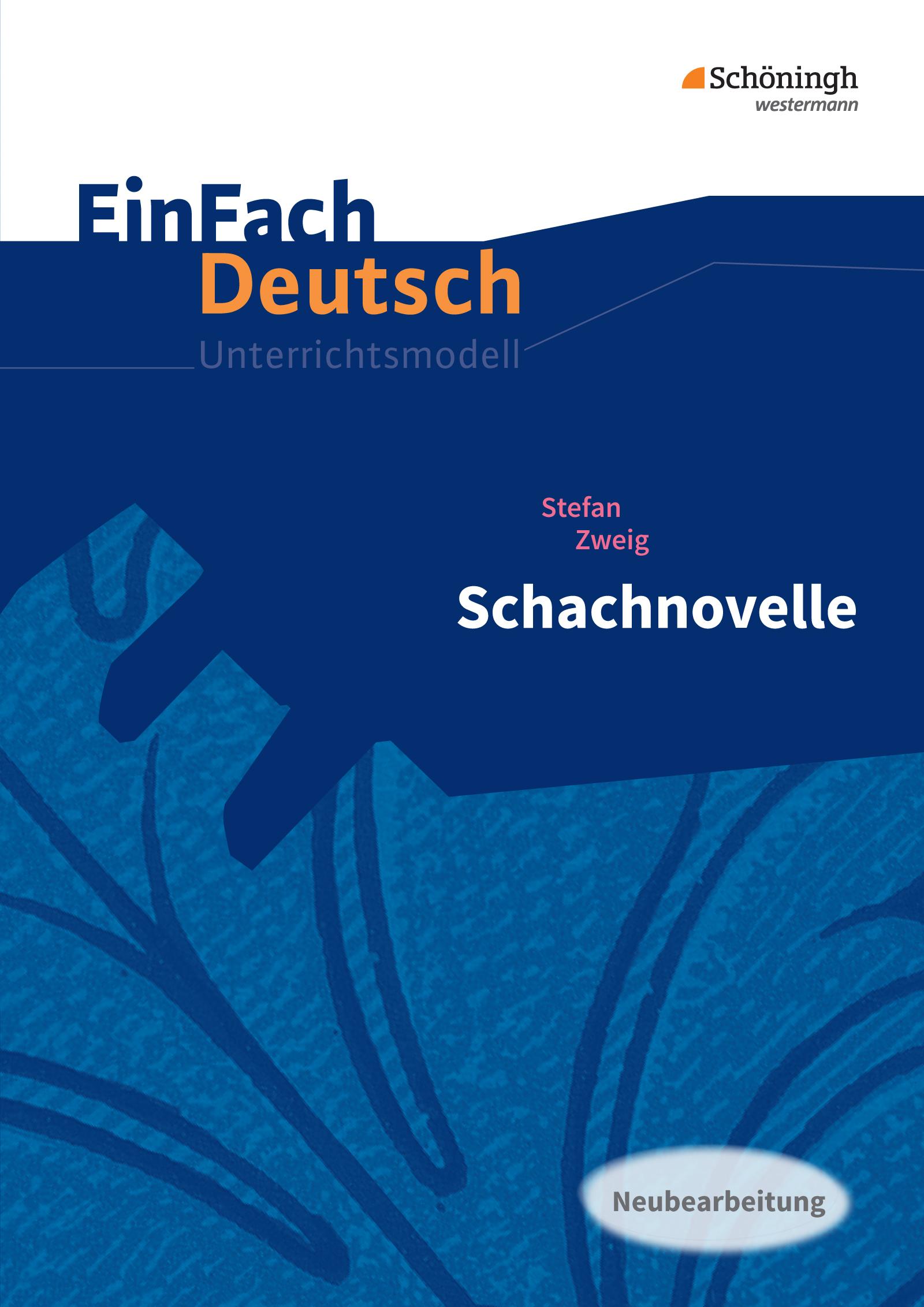 Vorderes Coverbild Schachnovelle. EinFach Deutsch Unterrichtsmodelle