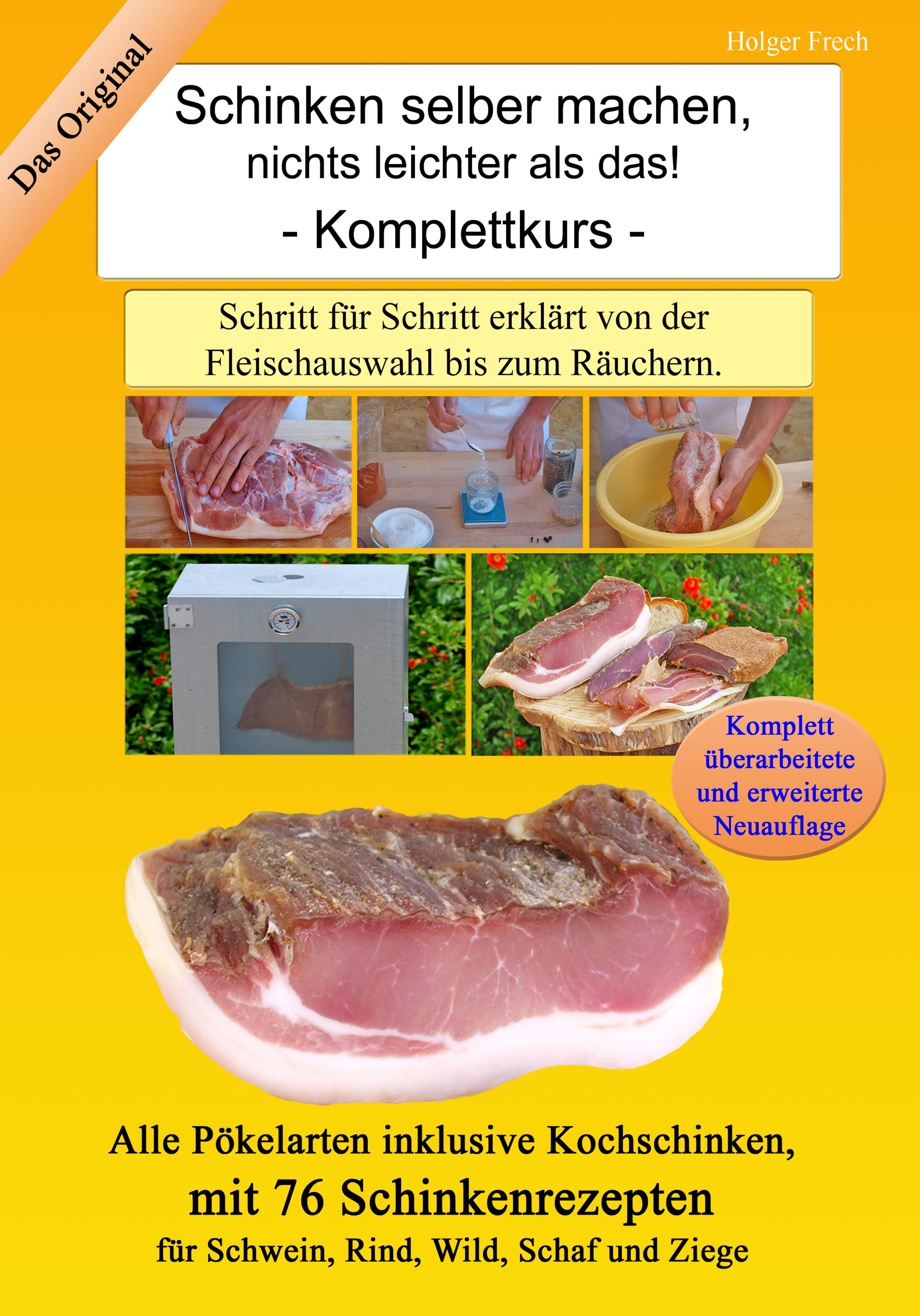 Vorderes Coverbild Schinken selber machen, nichts leichter als das!