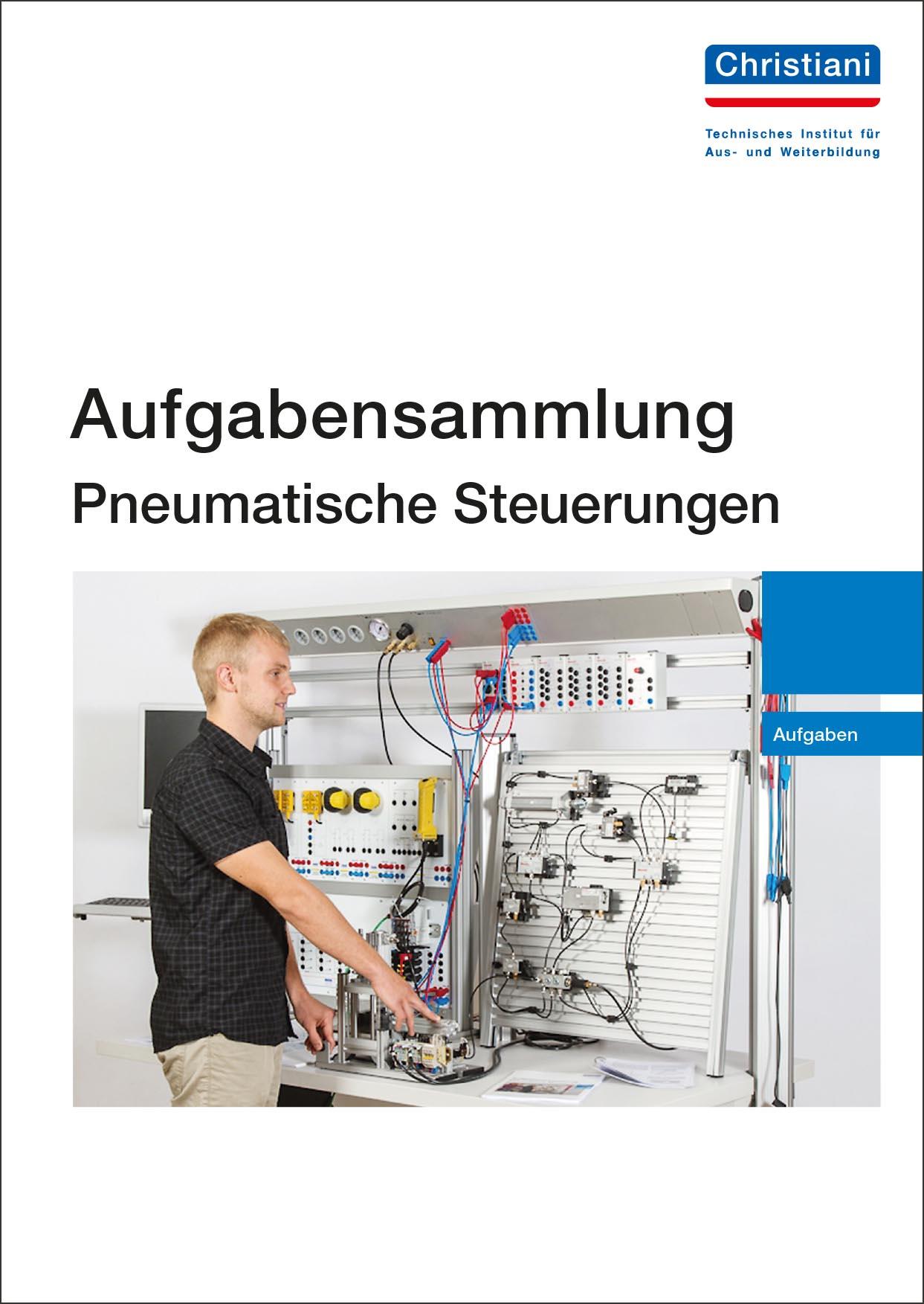 Vorderes Coverbild Aufgabensammlung Pneumatische Steuerungen