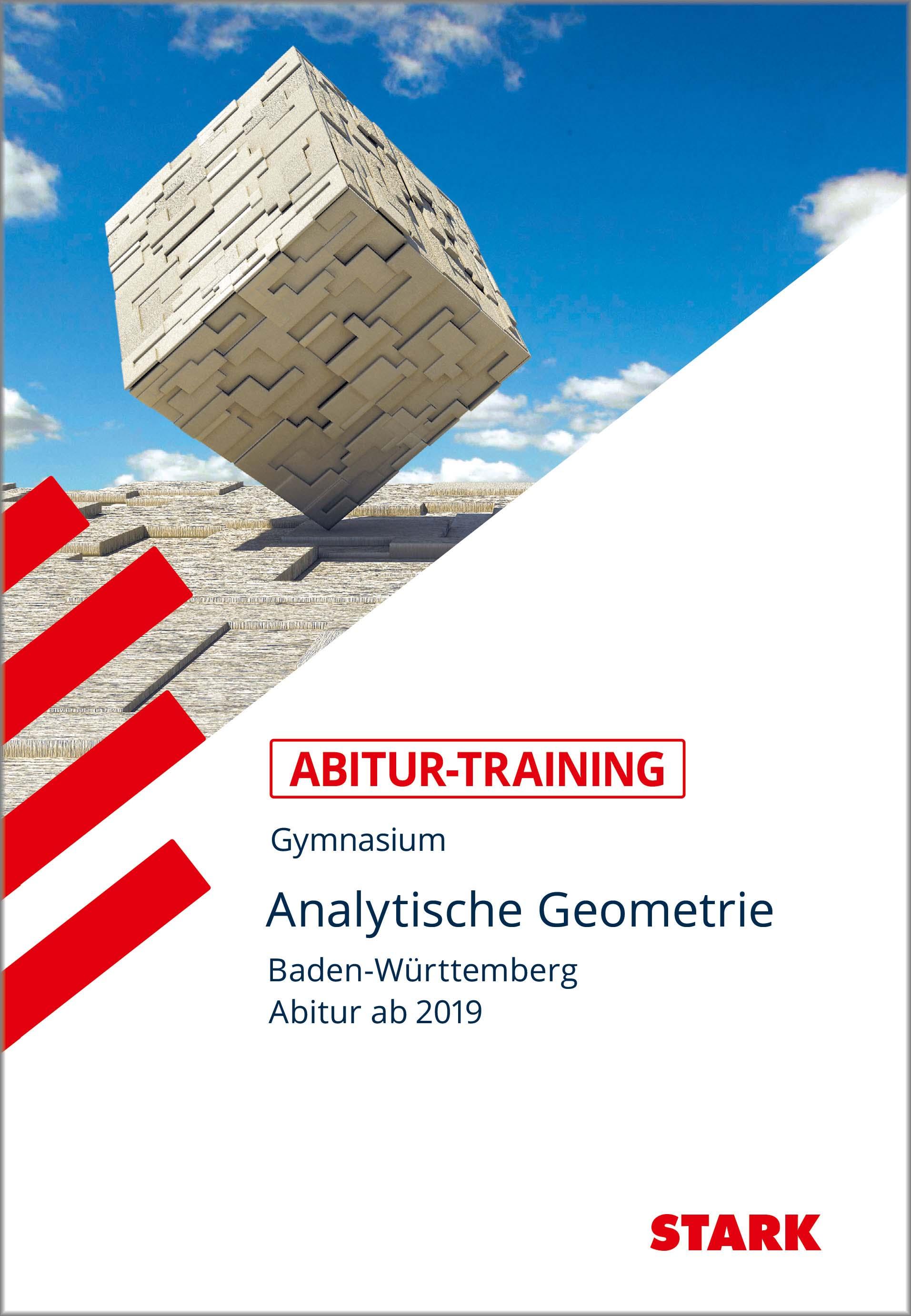 Vorderes Coverbild STARK Abitur-Training - Analytische Geometrie - BaWü ab 2019