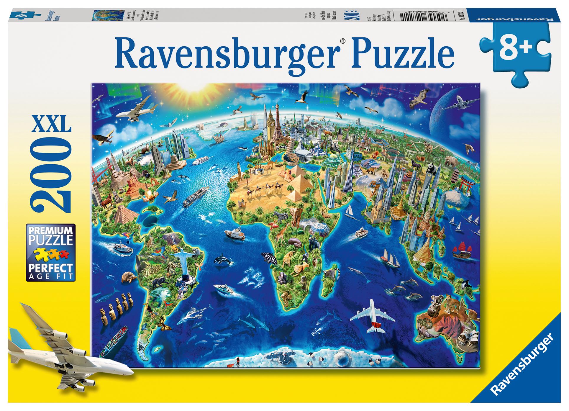 Vorderes Coverbild Große, weite Welt. Kinderpuzzle 200 Teile
