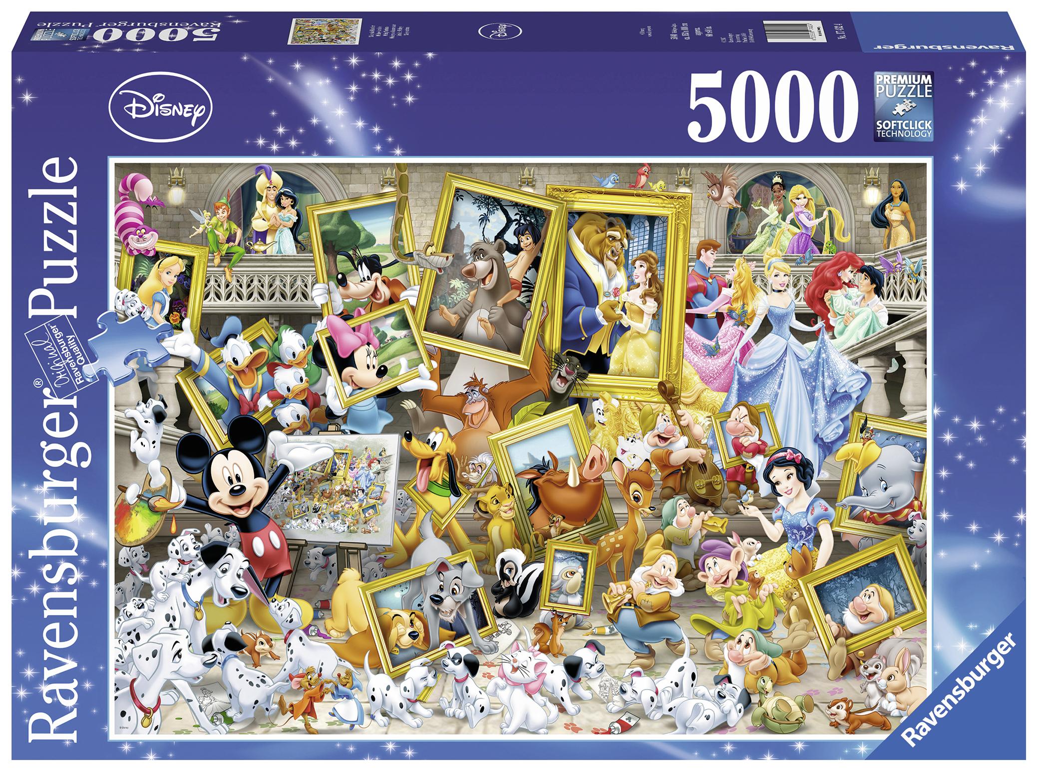 Vorderes Coverbild Disney: Mickey als Künstler. Puzzle 5000 Teile
