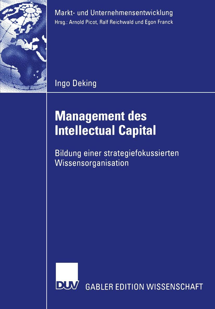 Vorderes Coverbild Management des Intellectual Capital