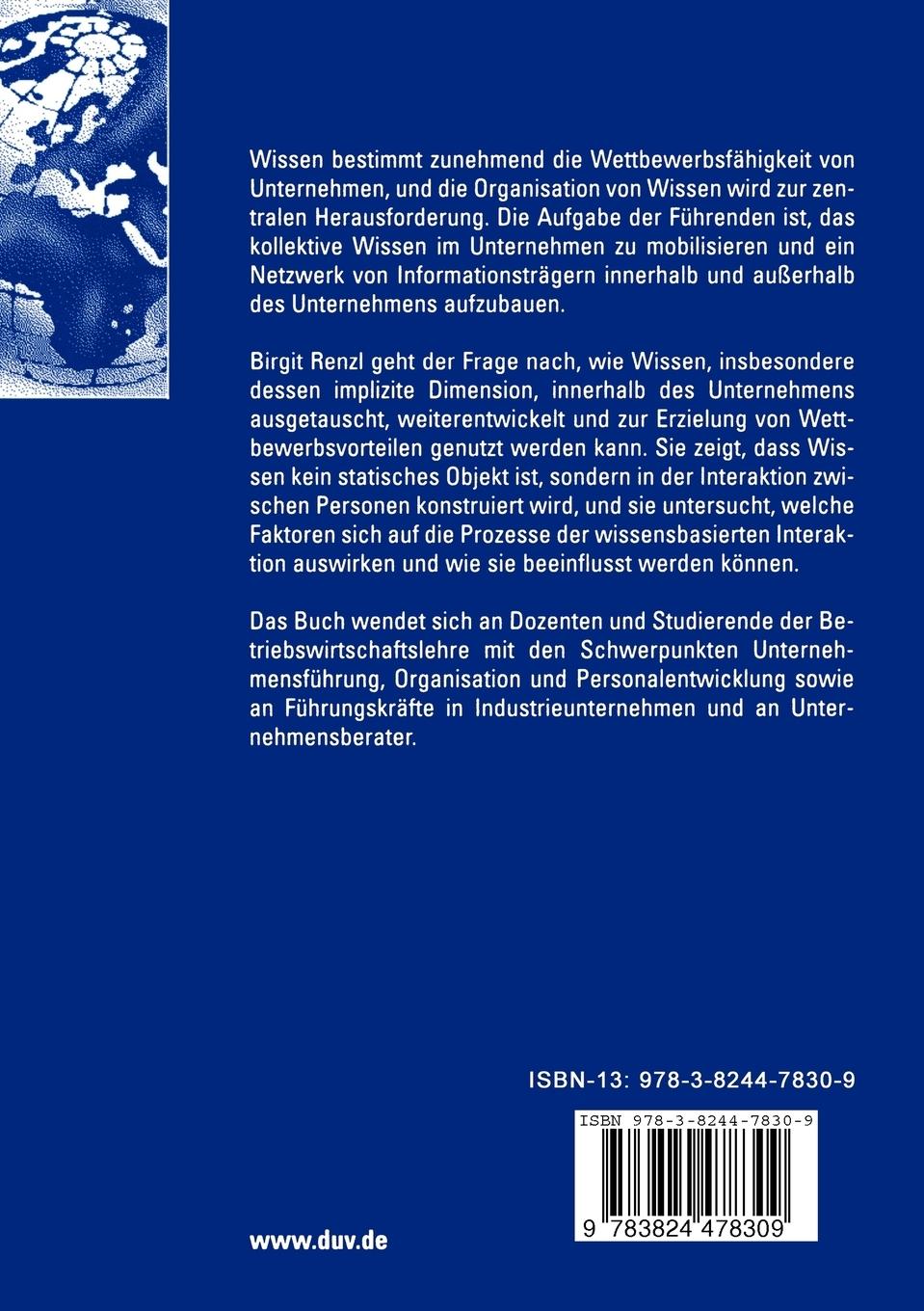 Rückseitencover Wissensbasierte Interaktion